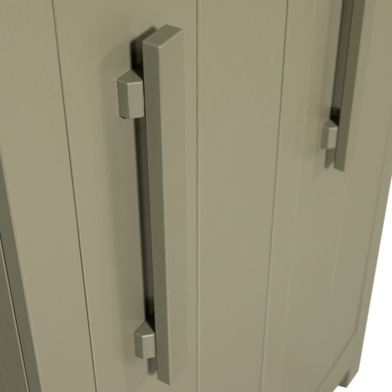 Grüne Bobby -Garderobe