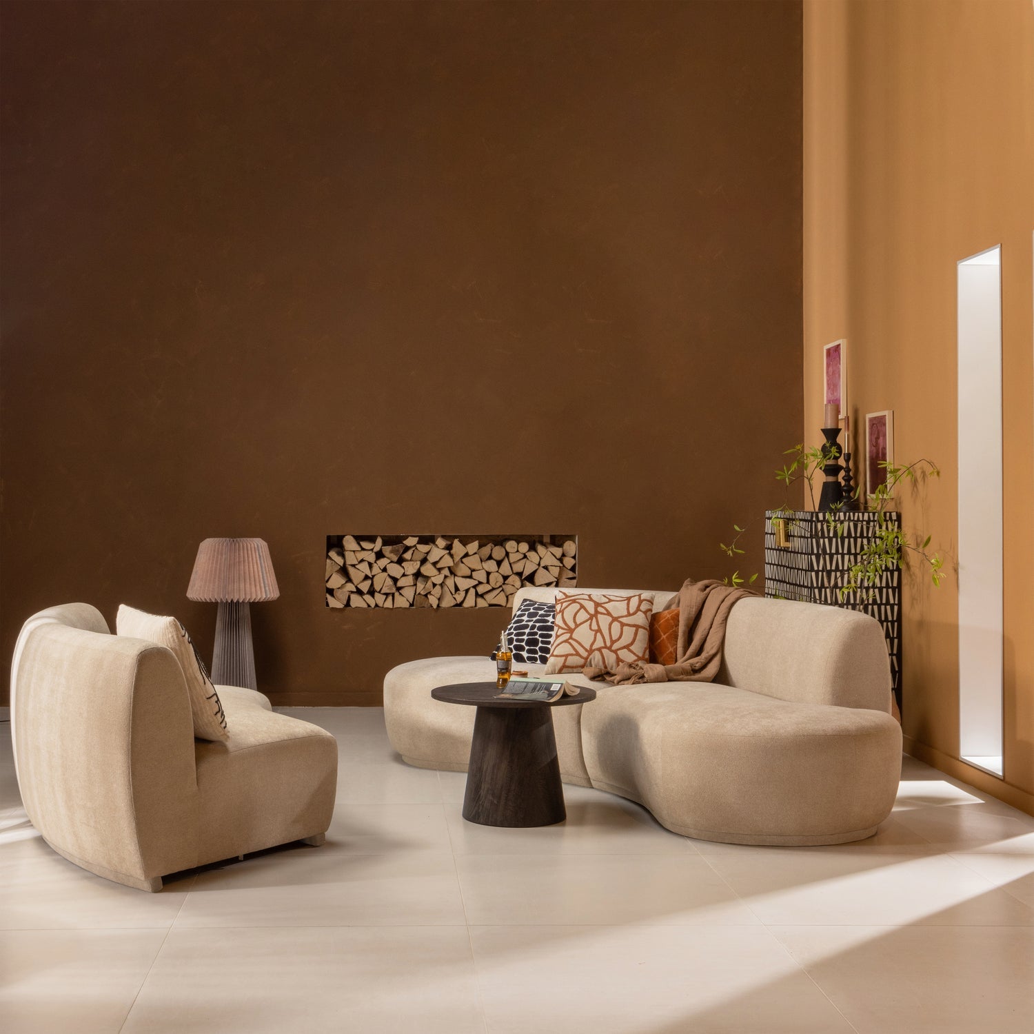 Maan Brown Couchtisch