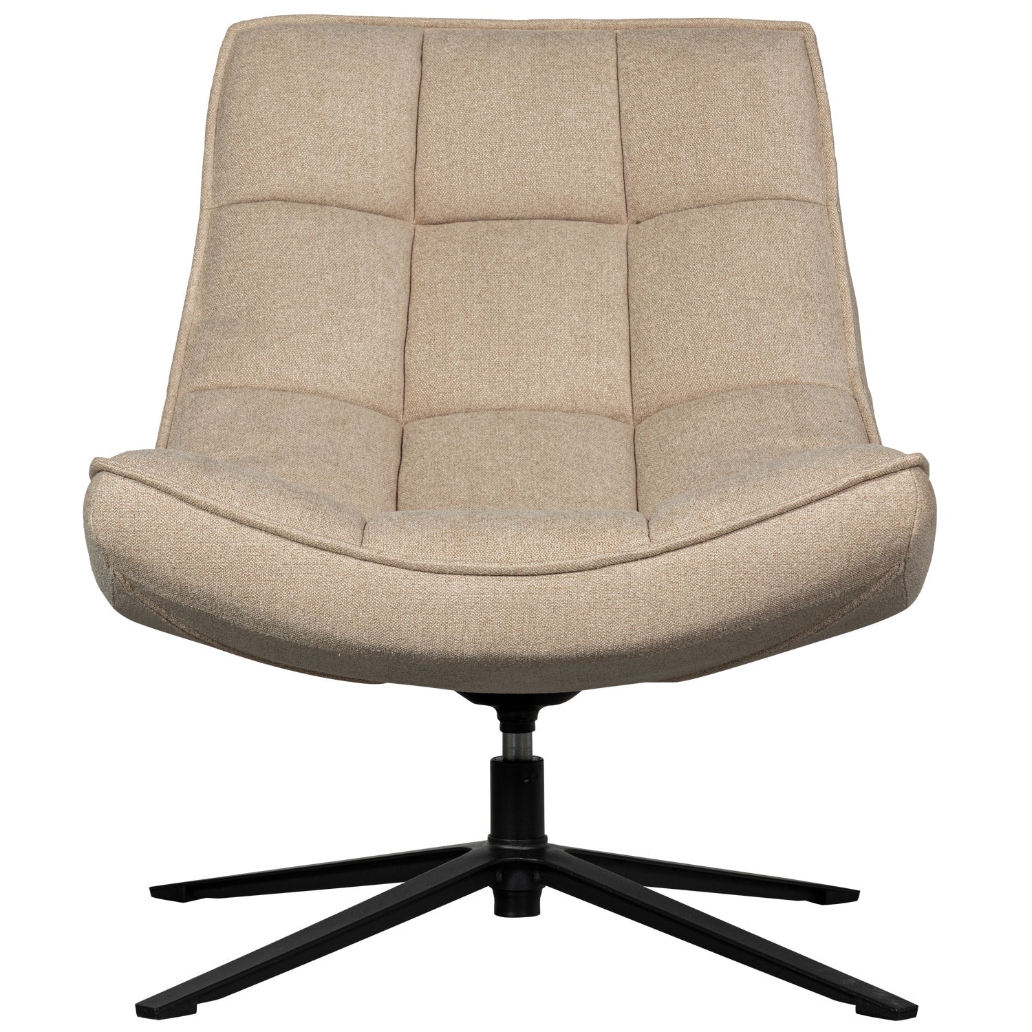 Maudi -Beige -Rotary -Sessel