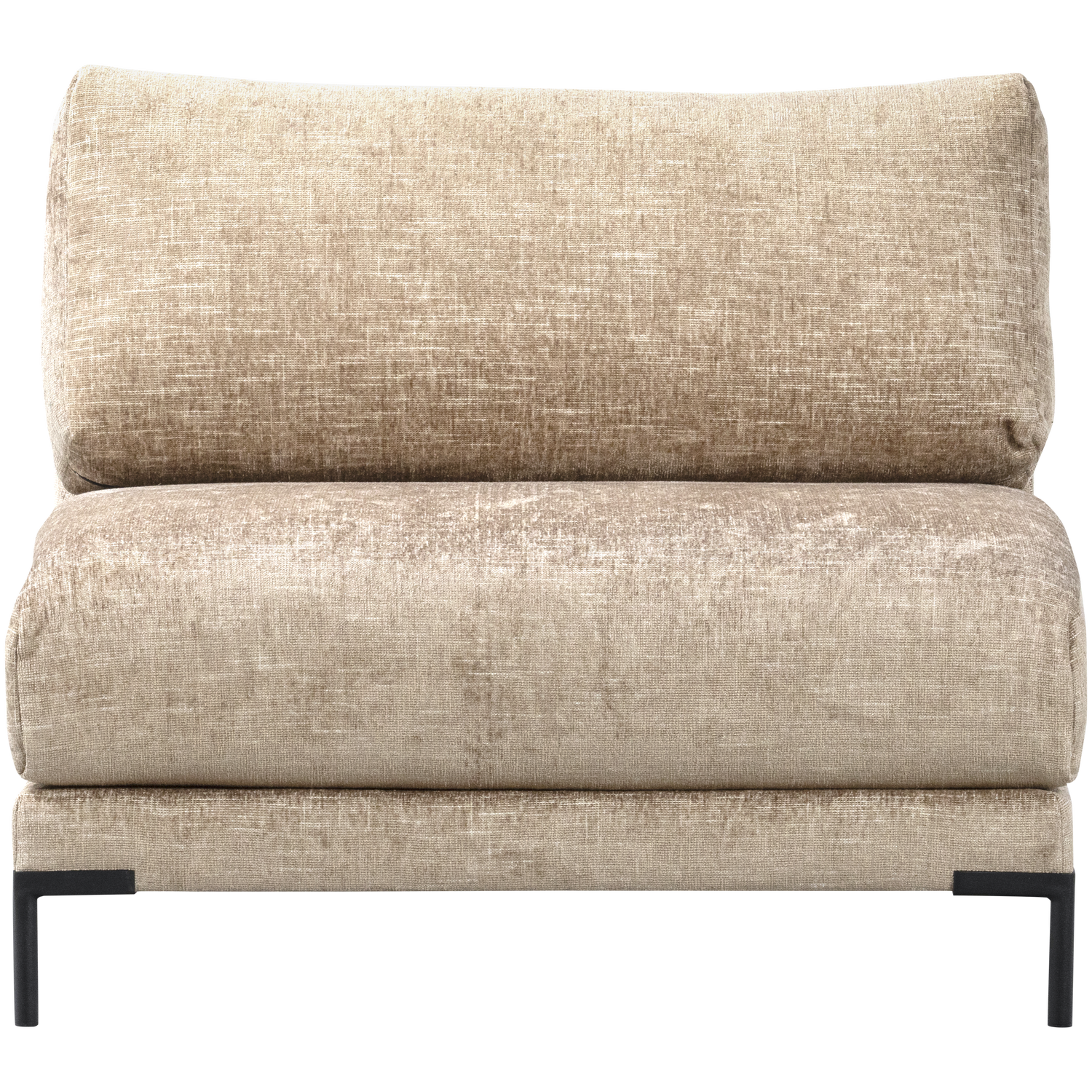 Fauteuil / module COUPLE beige melange