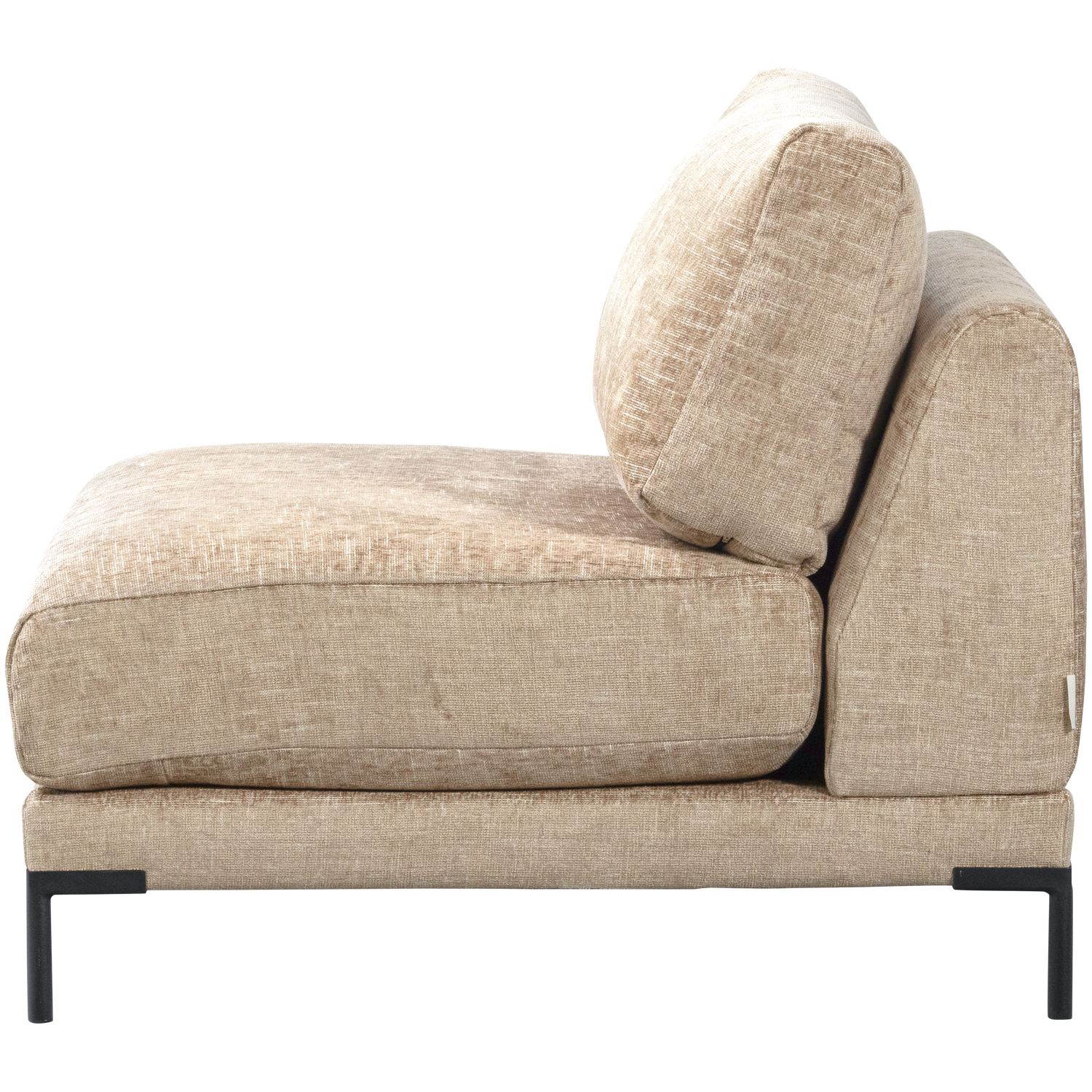 Fauteuil / module COUPLE beige melange