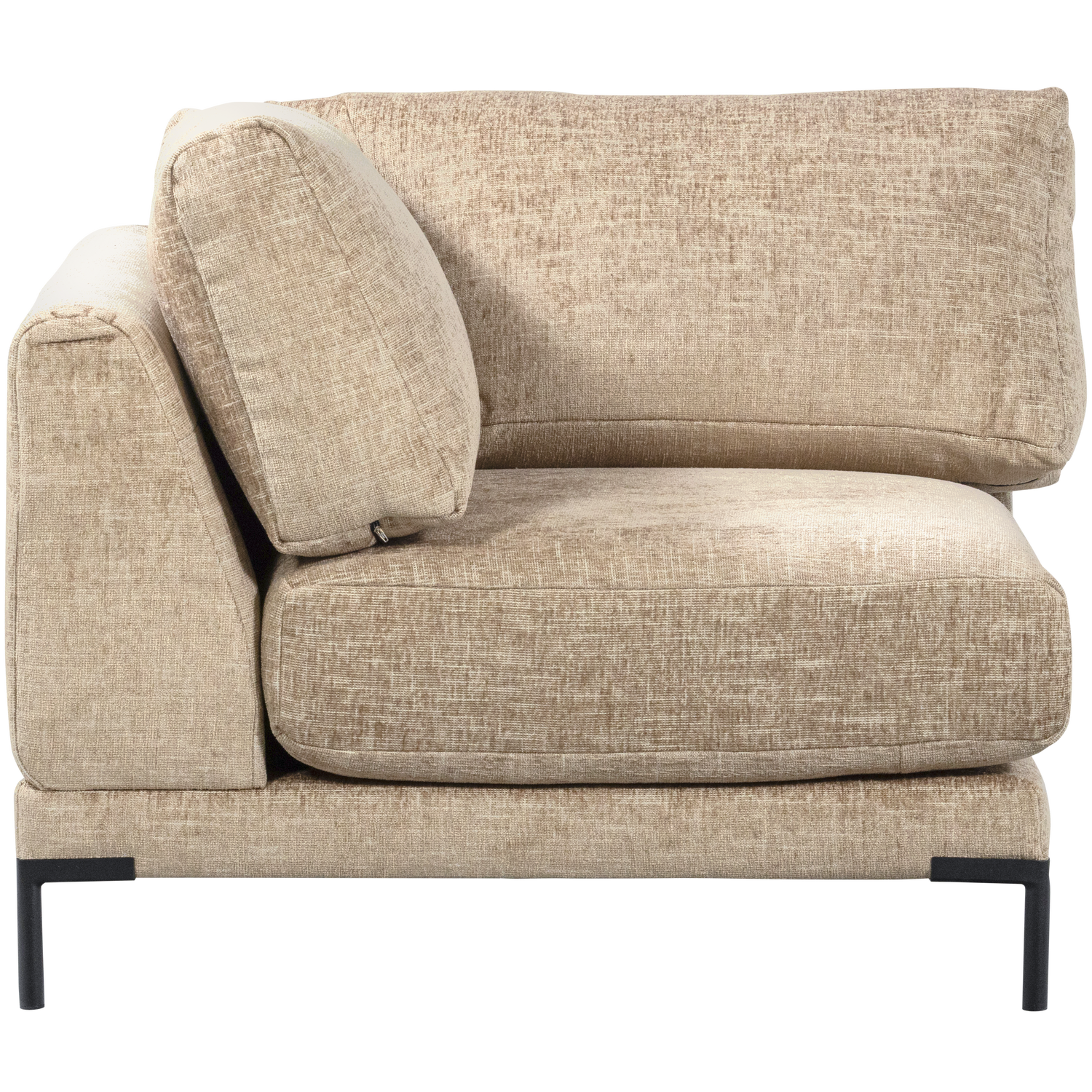 Sofa COUPLE - hoekmodule beige melange
