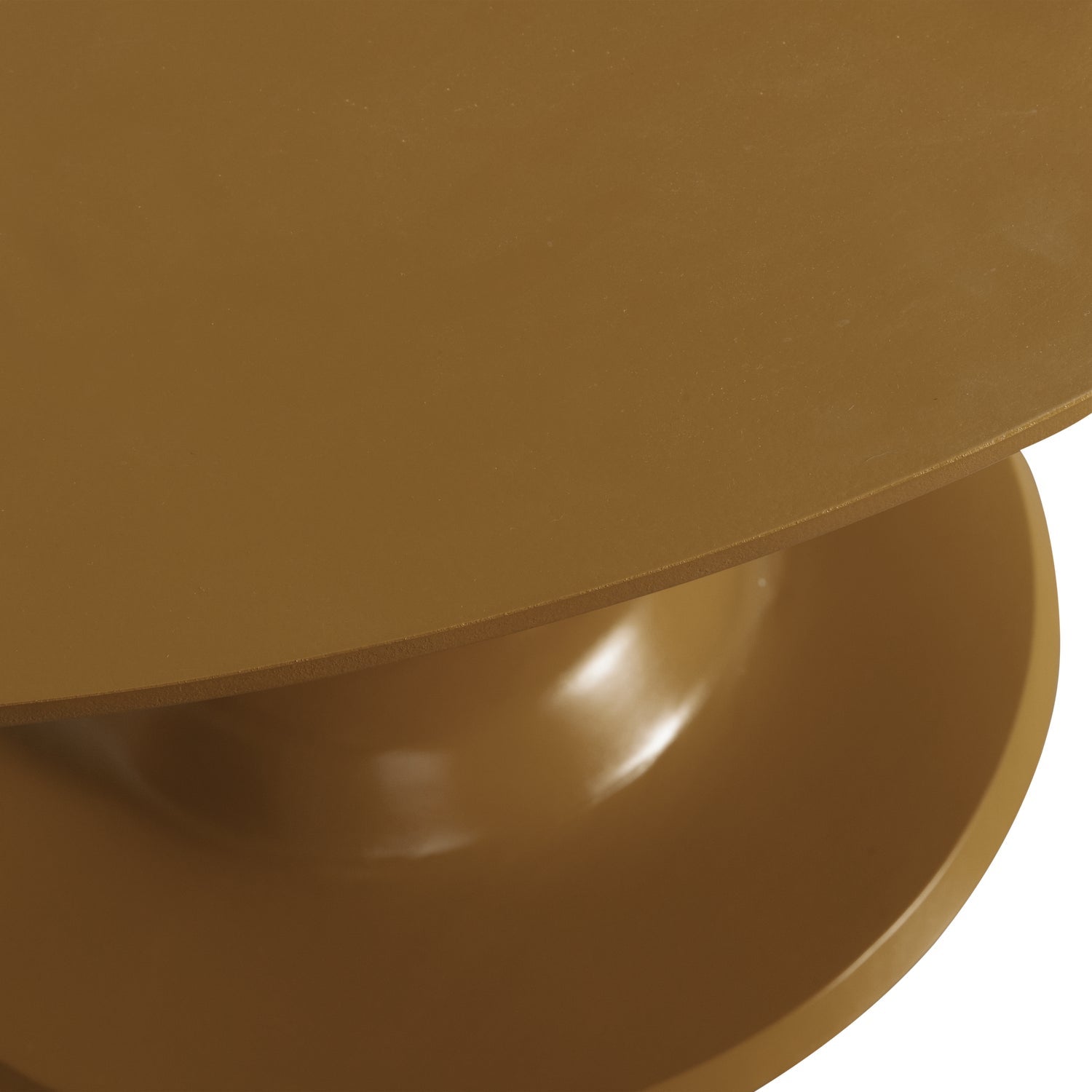 Ronde tafel BLANCO honingkleurig mangohout