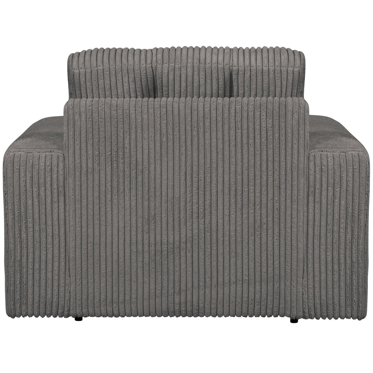 Fauteuil SECOND DATE grijs corduroy