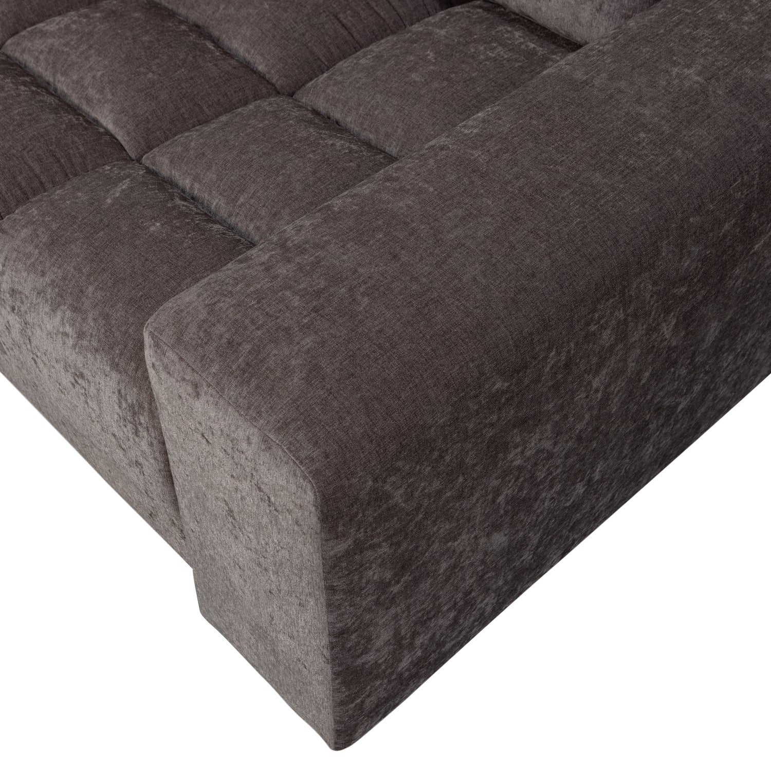 Sofa 2-zits SECOND DATE warm grijs