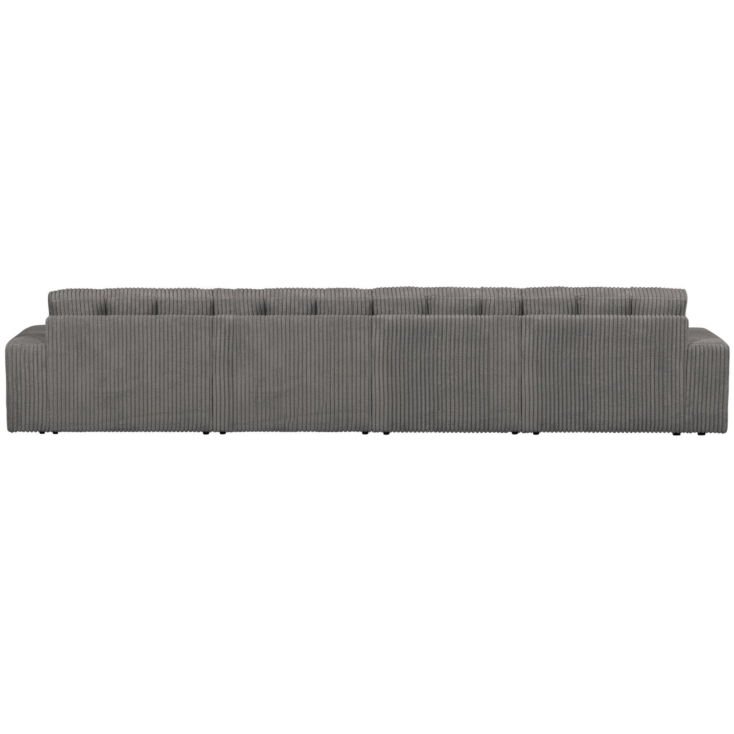 Zweites Date 4-Personen-Sofa grauer Cord