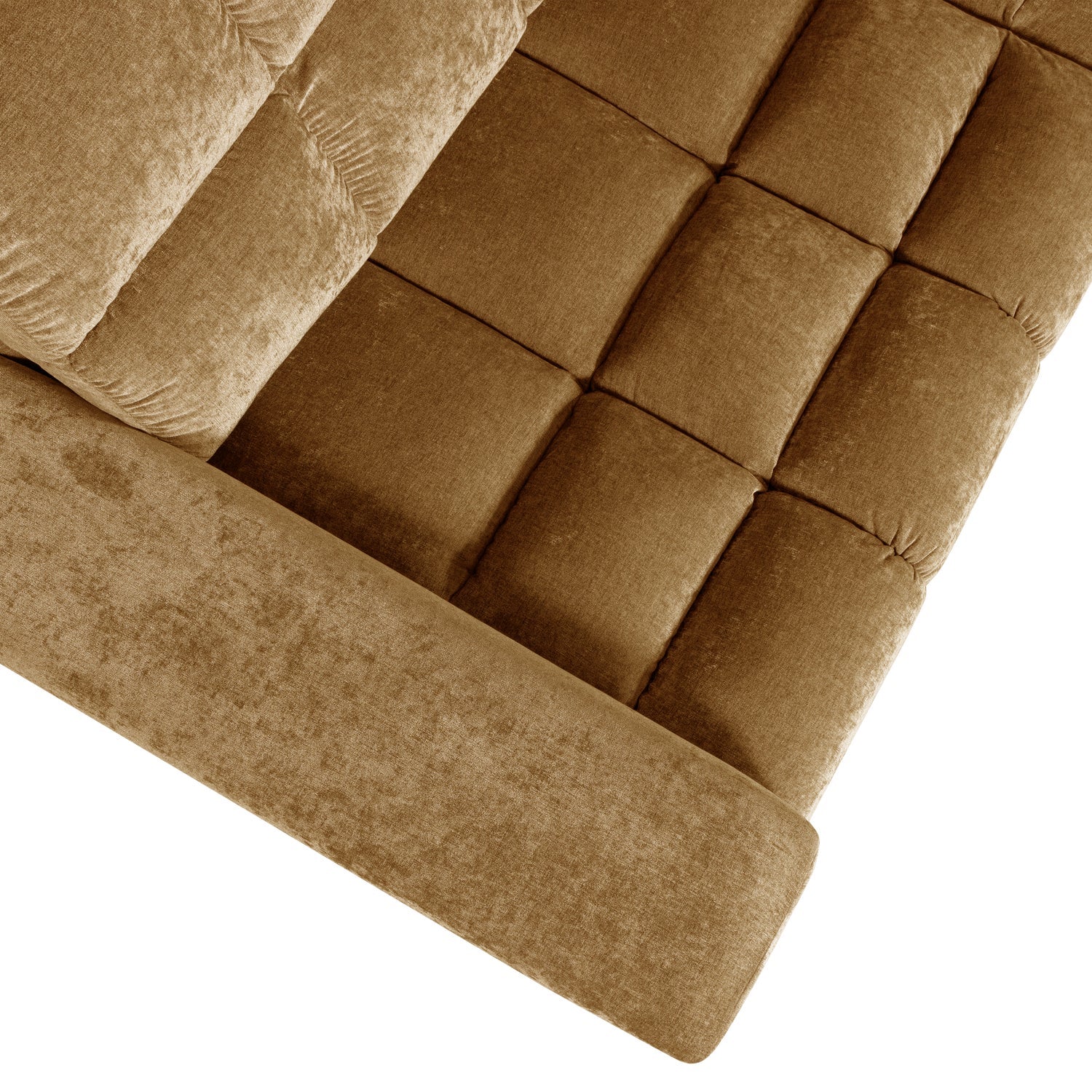 Hoekbank rechts SECOND DATE honingkleur