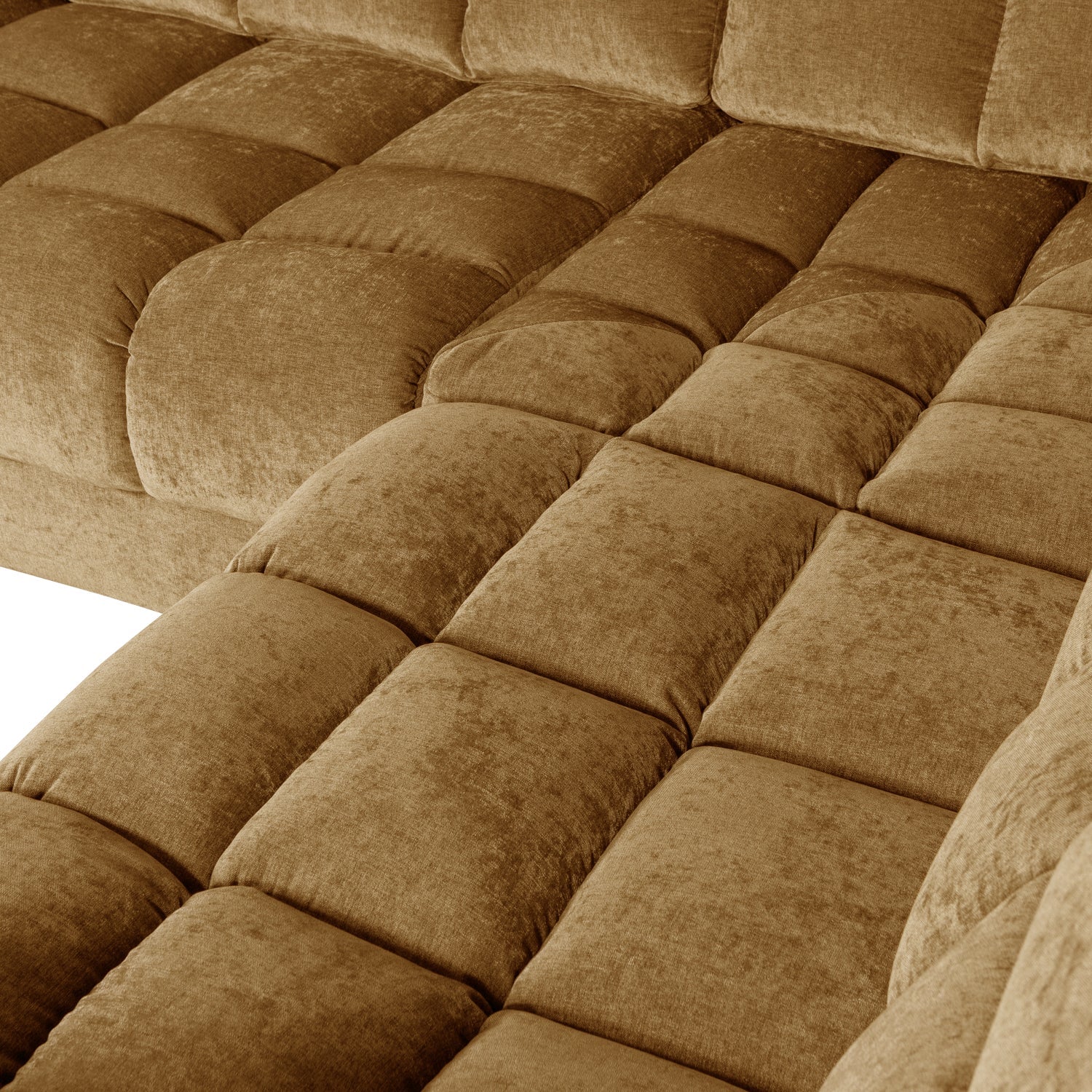 Hoekbank rechts SECOND DATE honingkleur