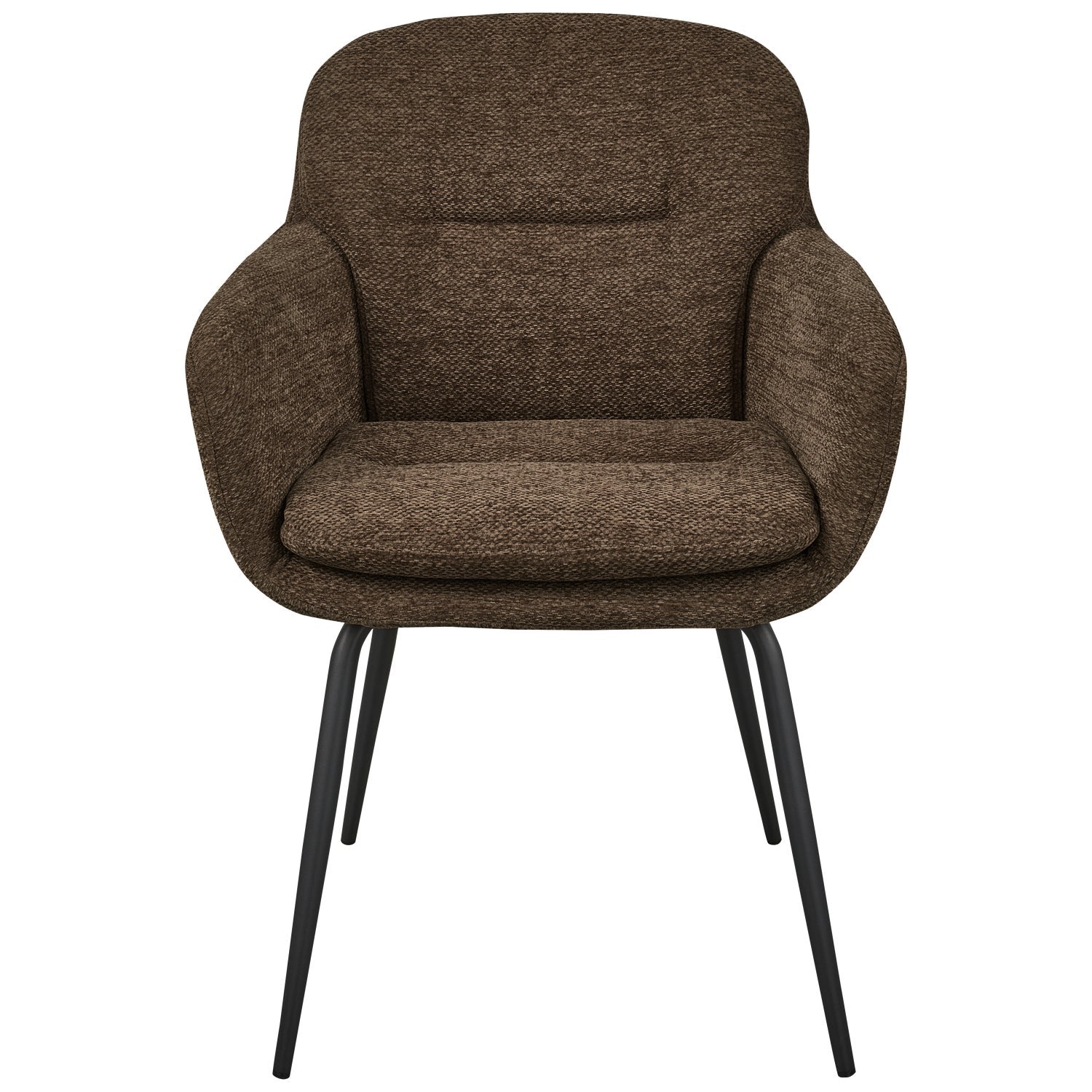 RUNA Chair brown chenille