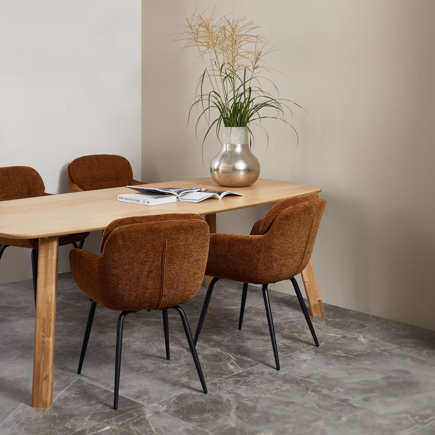 RUNA Chair Honey Chenille