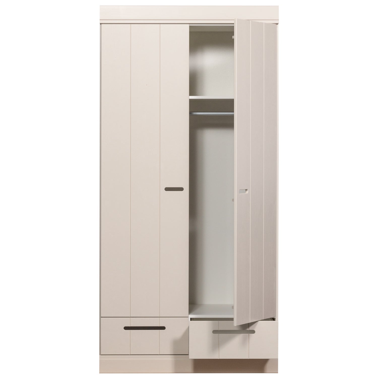 2-deurs kast CONNECT zandkleurig