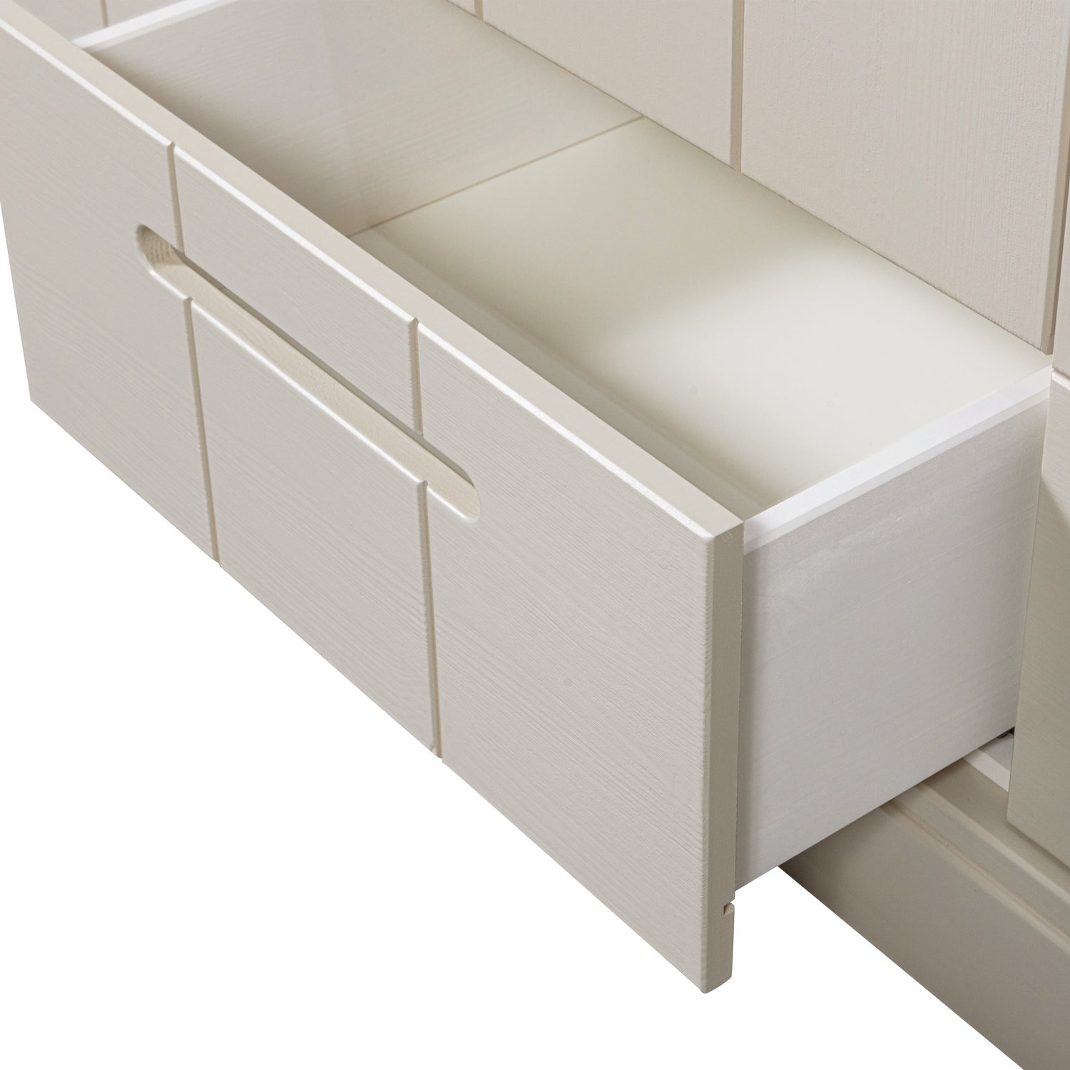 3-deurs kast CONNECT zandkleurig