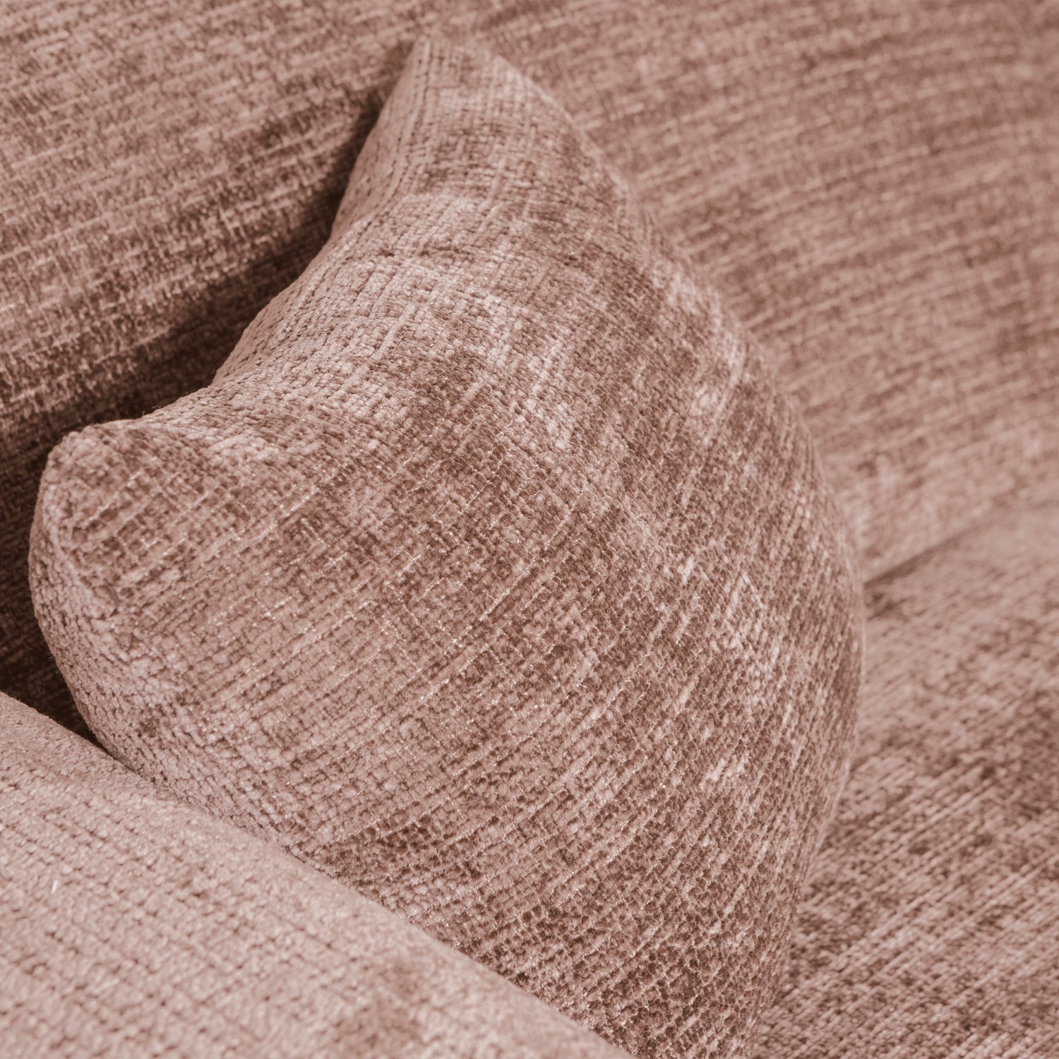 Modularer rechteckiger CLOUD Ecksofa in Rosa