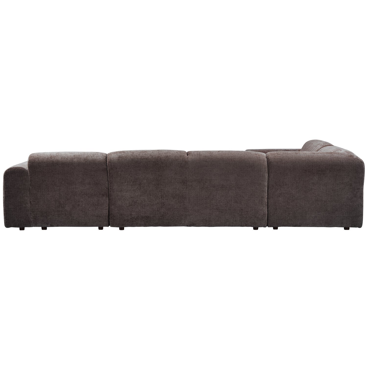 Panorama-Ecksofa links CLOUD braun