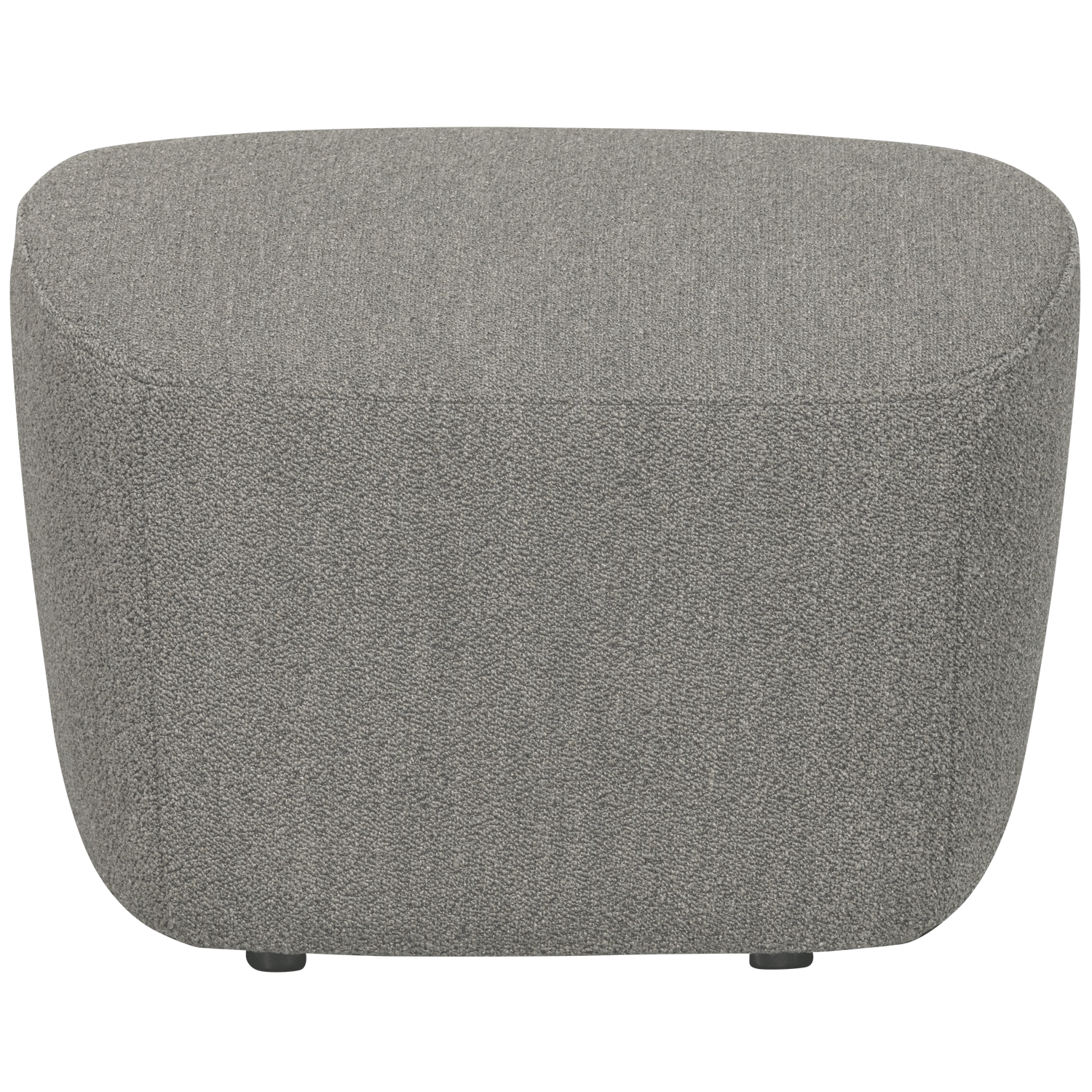 Puf LOFTY szary bouclé – Woood