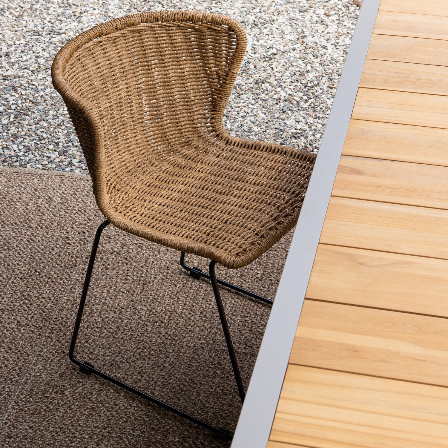 Gartenstuhl-Set WINGS Rattan