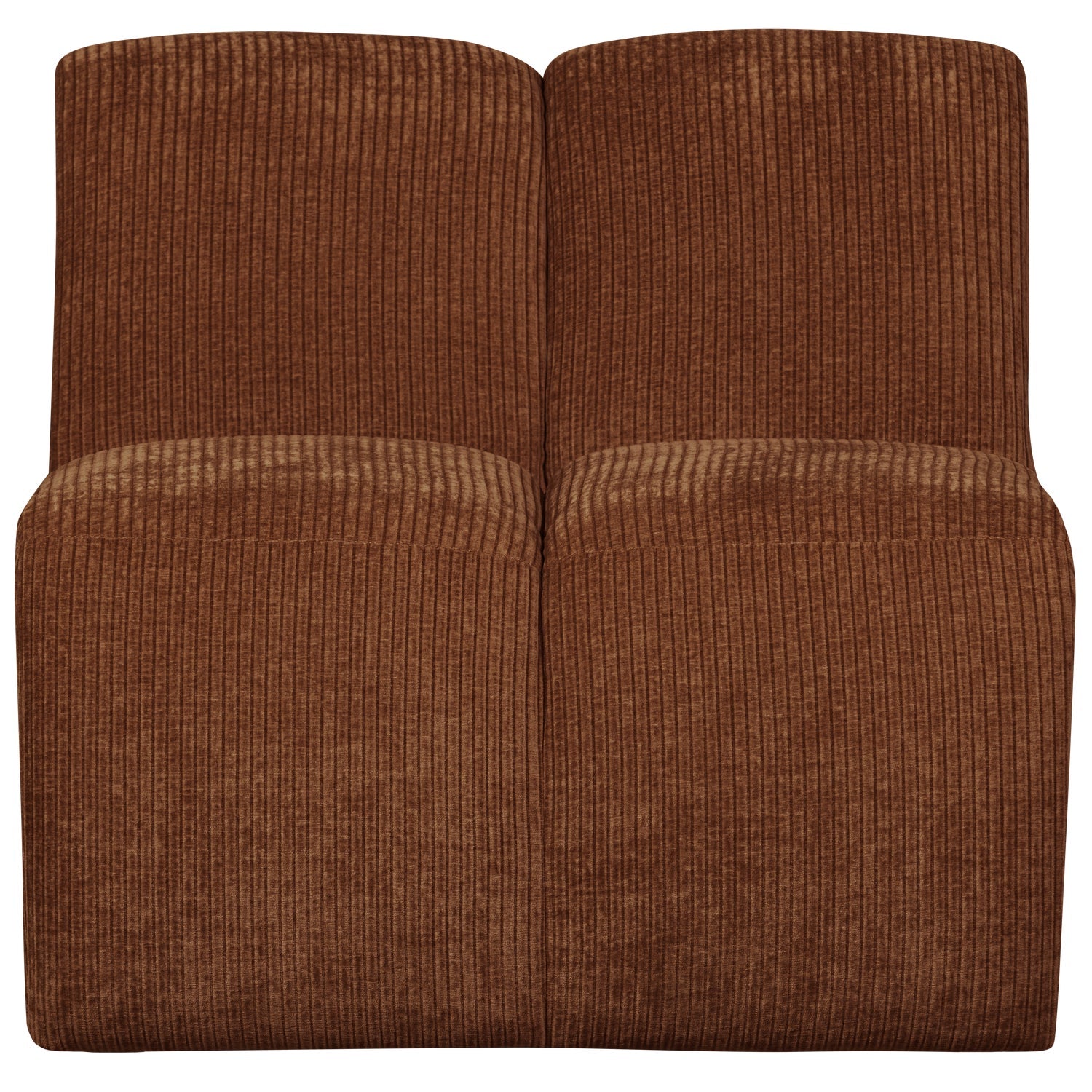 MOJO modular sofa - 1-seater brown corduroy