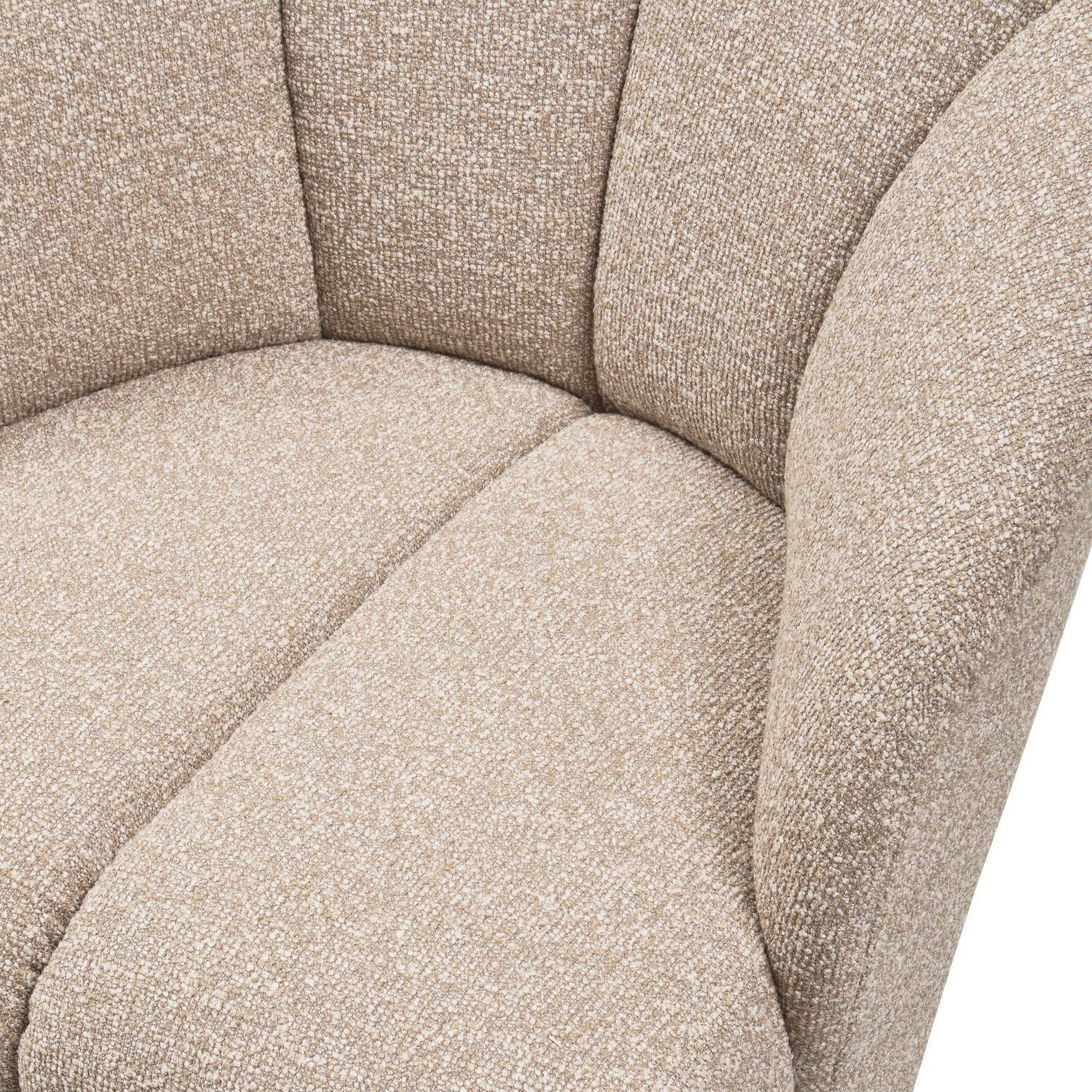 Drehstuhl MOJO beige Melange Bouclé