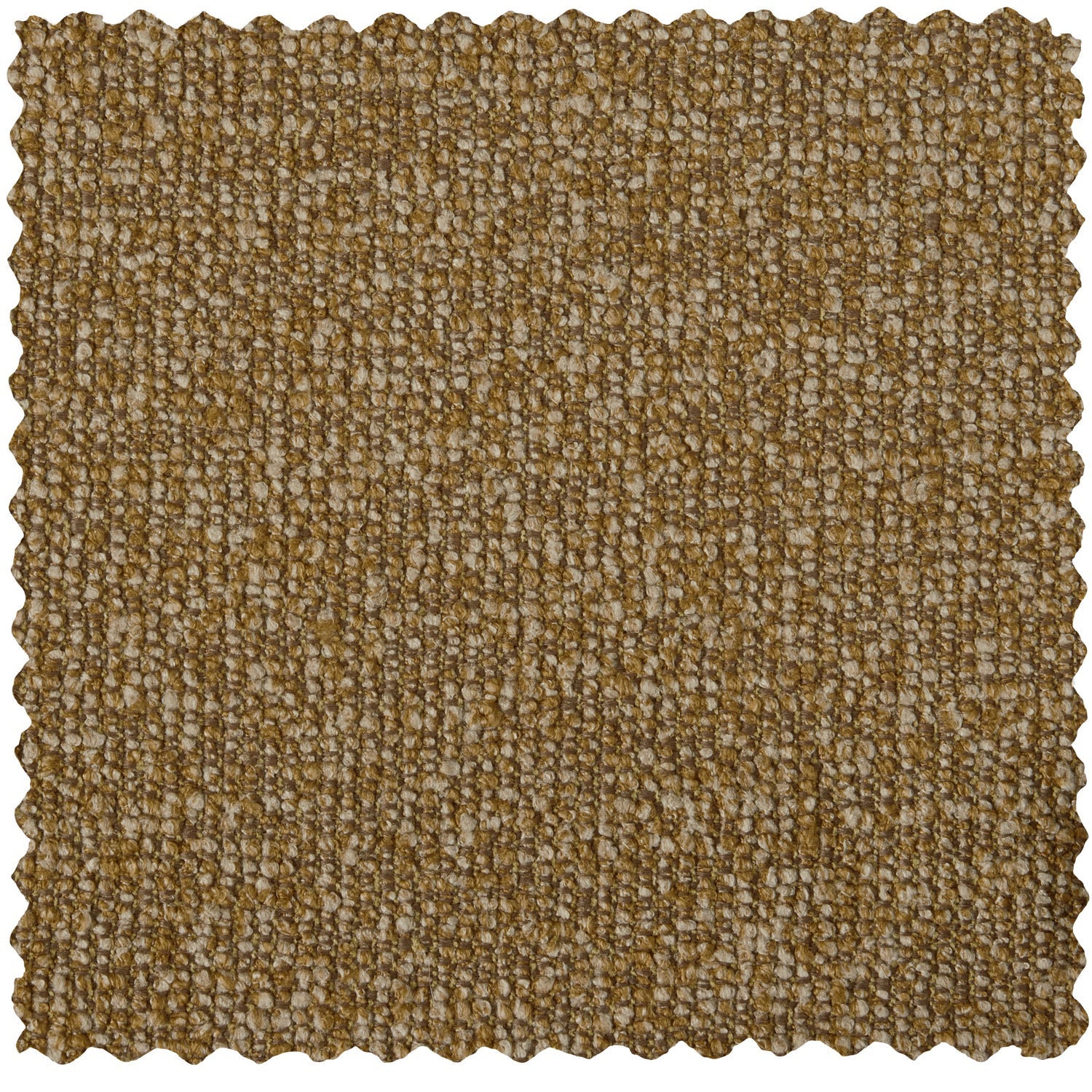 Left-facing modular sofa for 6 people MOJO honey mélange boucle