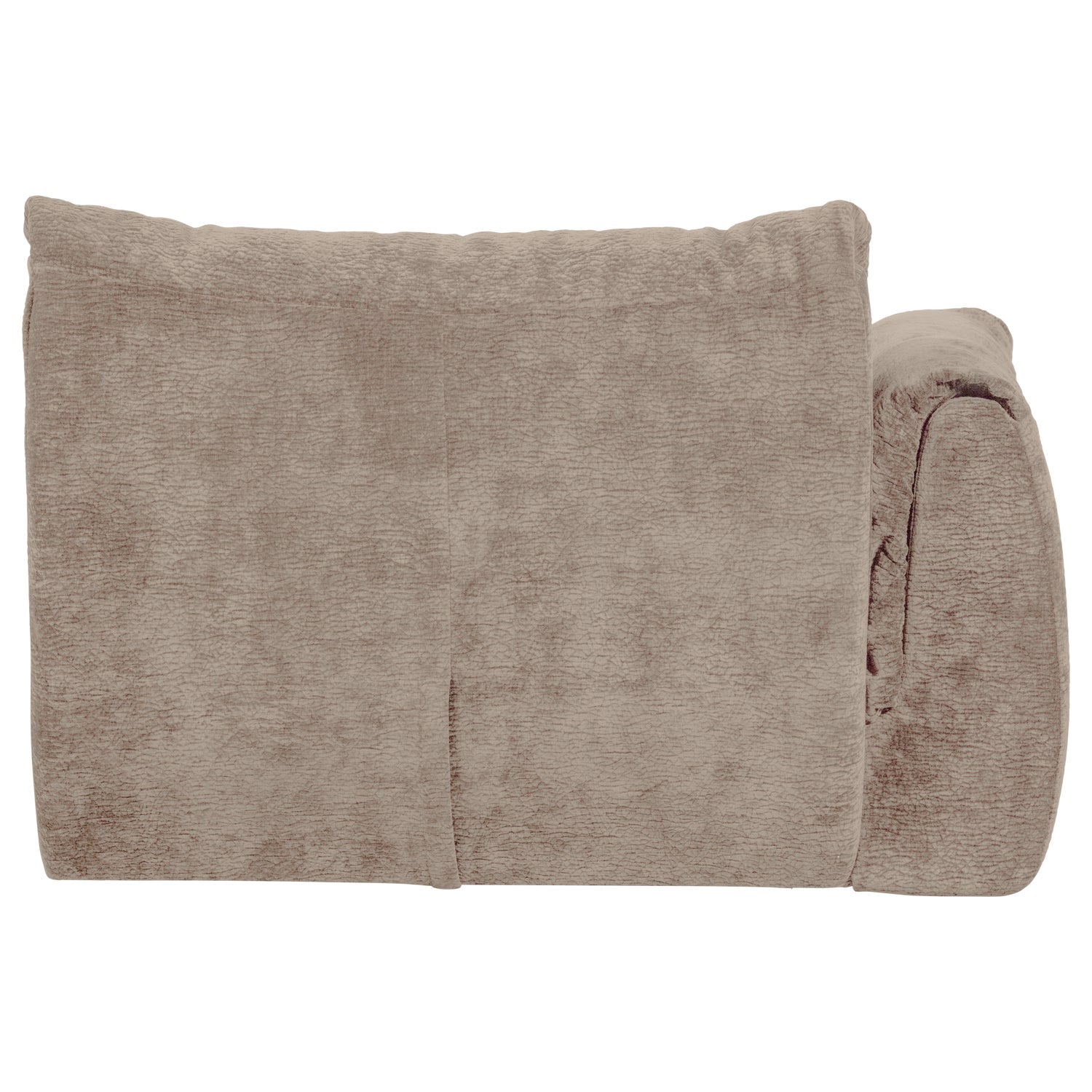 Modulaire bank BAGGY 3D - linker zandkleurig element