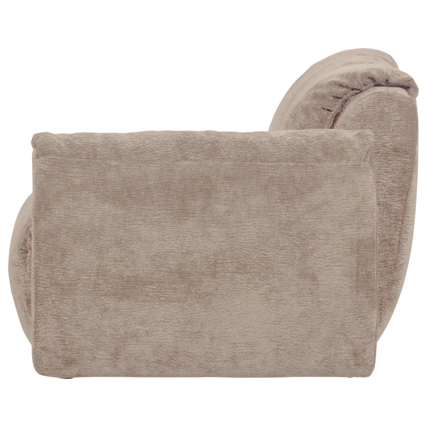 Modulares Sofa BAGGY 3D - rechte Element sandfarben