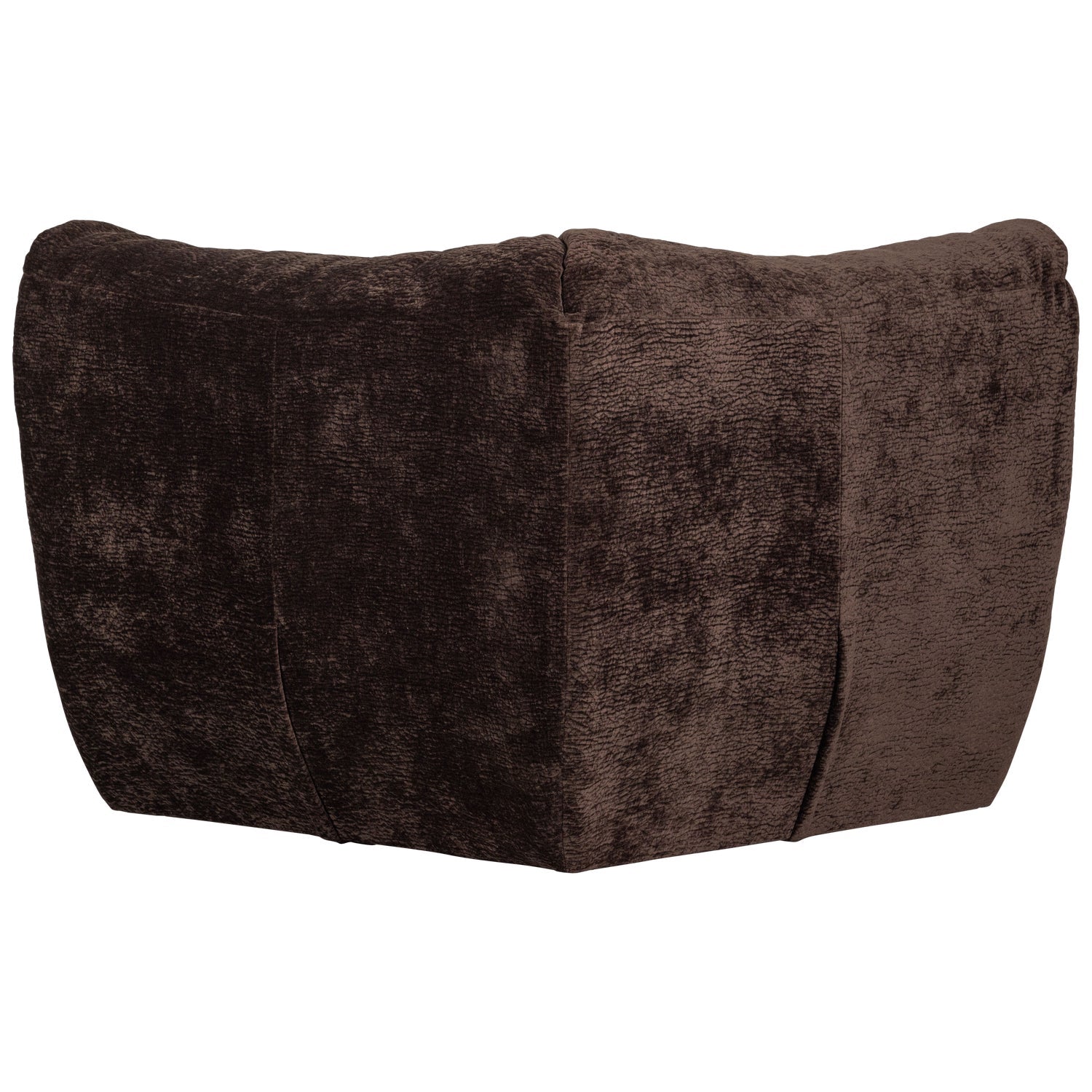 BAGGY 3D Modular Sofa - Dark Brown Corner Element