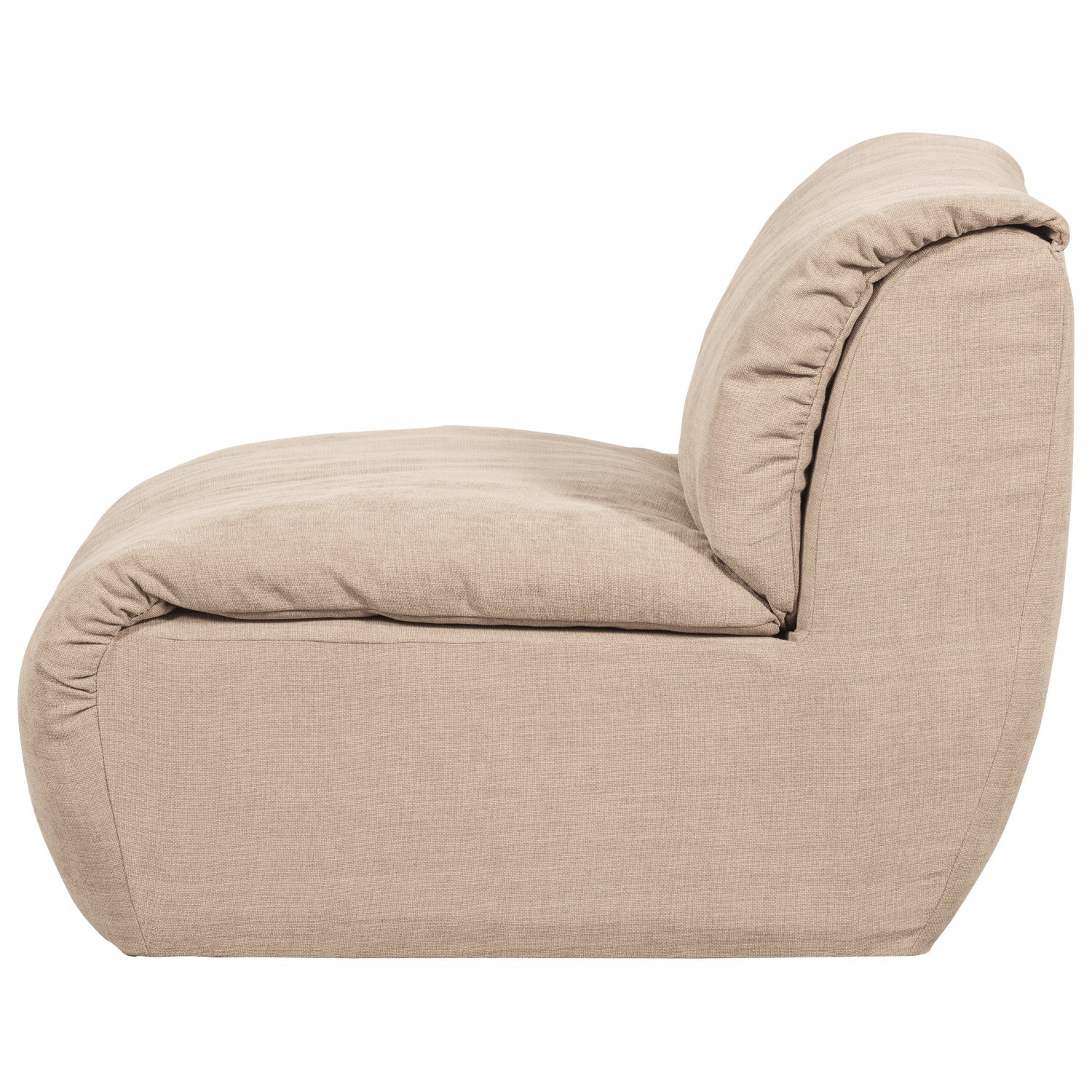 Modulsofa BAGGY - sandfarbener Element