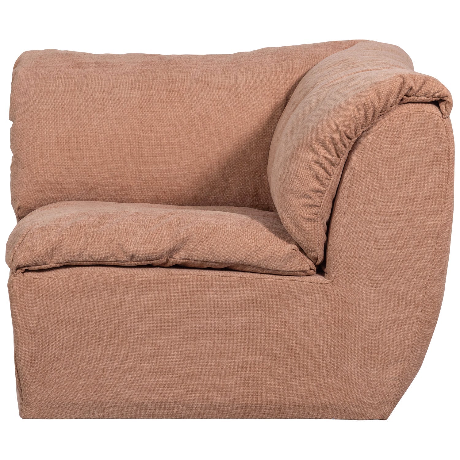BAGGY modular sofa - pink corner element