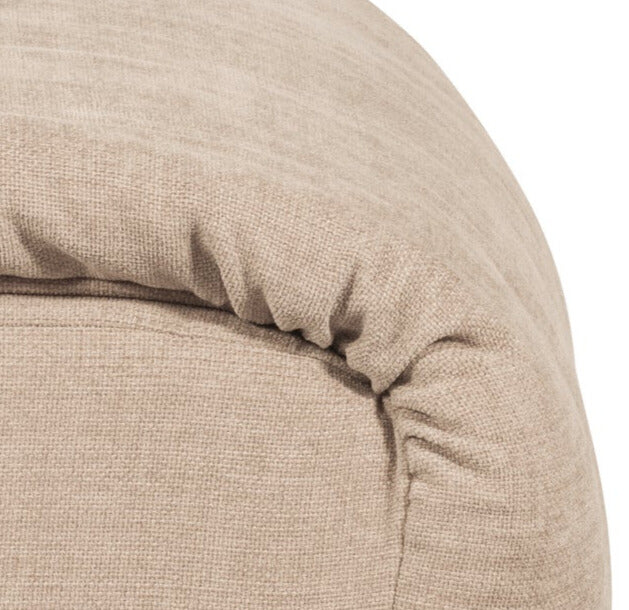 Puf BAGGY zandkleurig