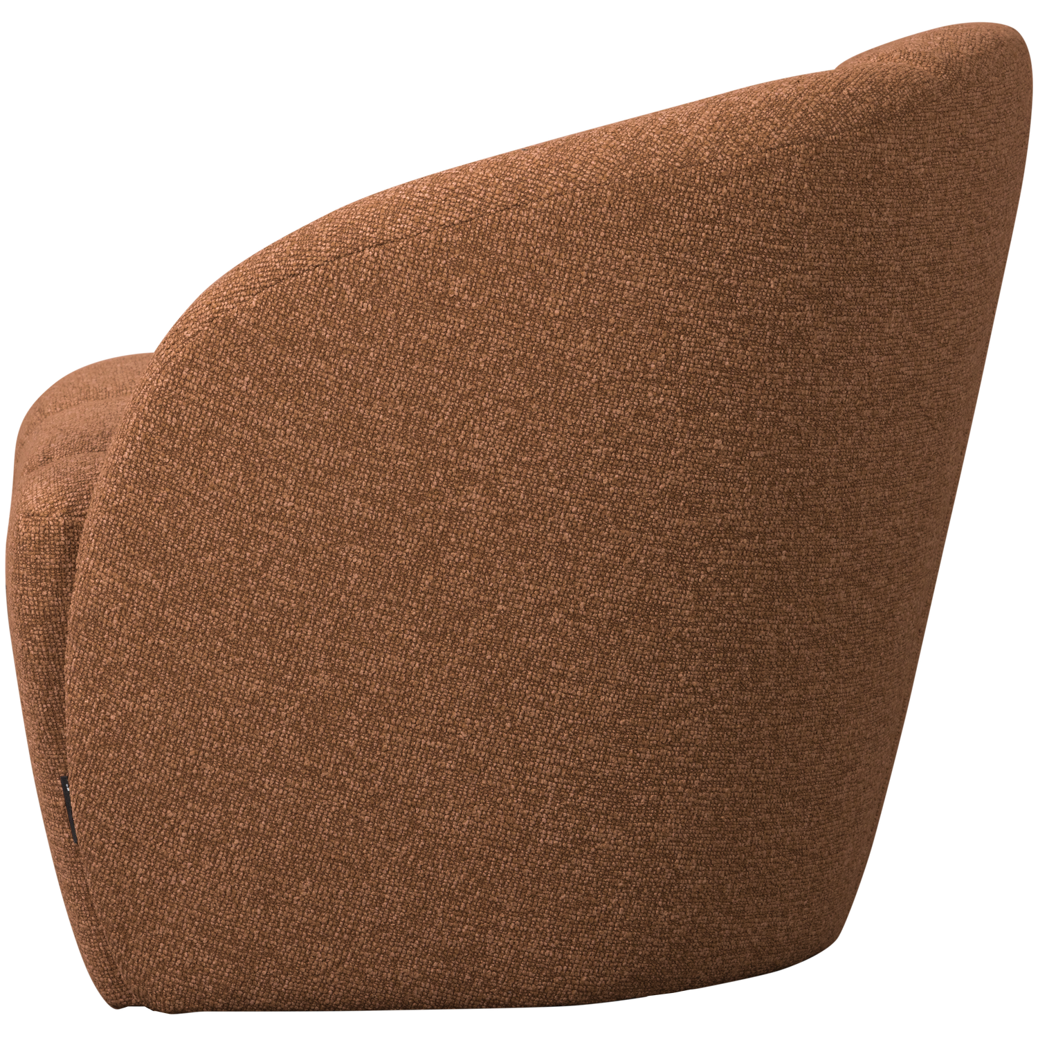 Sofa 2-sitzig MOJO rötlich-braun Melange Boucle
