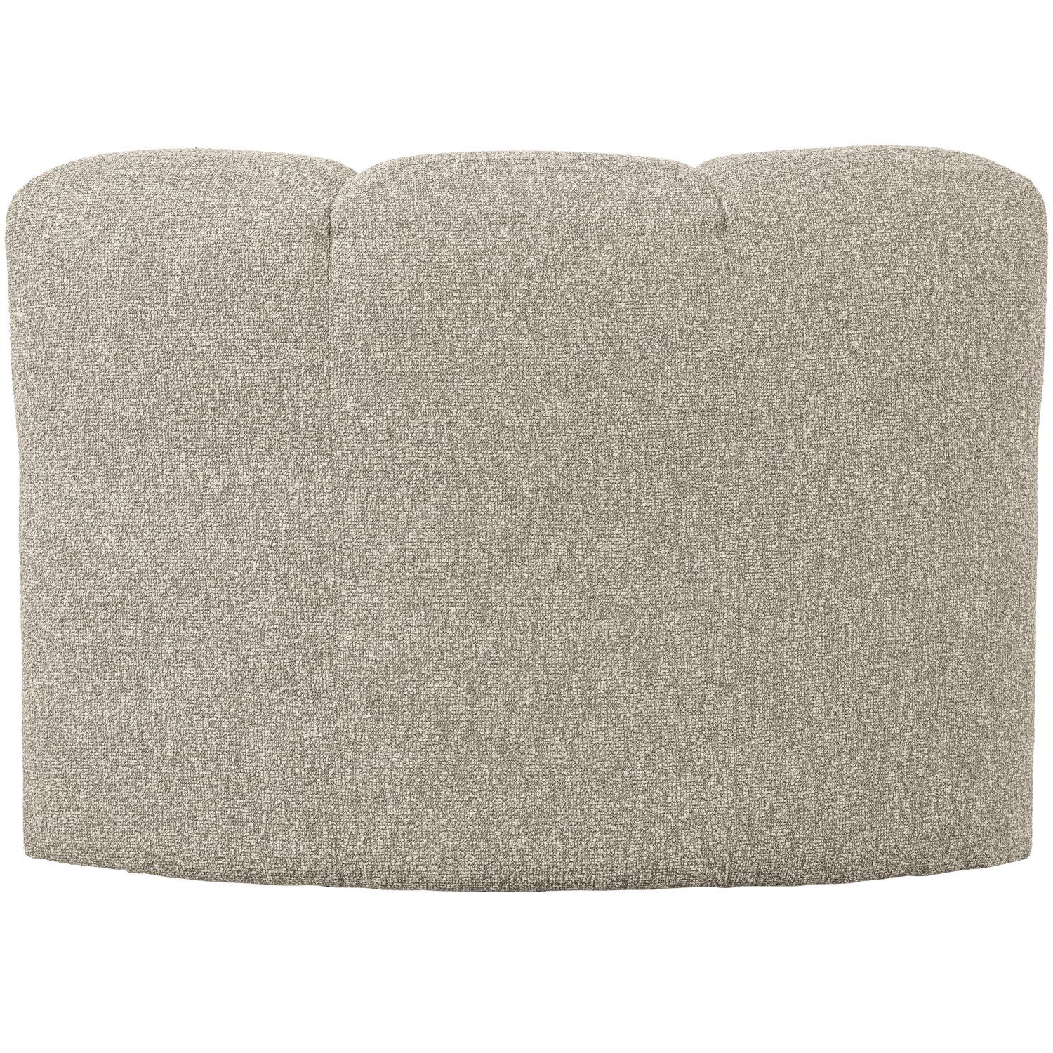 Modulares Sofa MOJO BENCH - Eckelement beige Melange Boucle