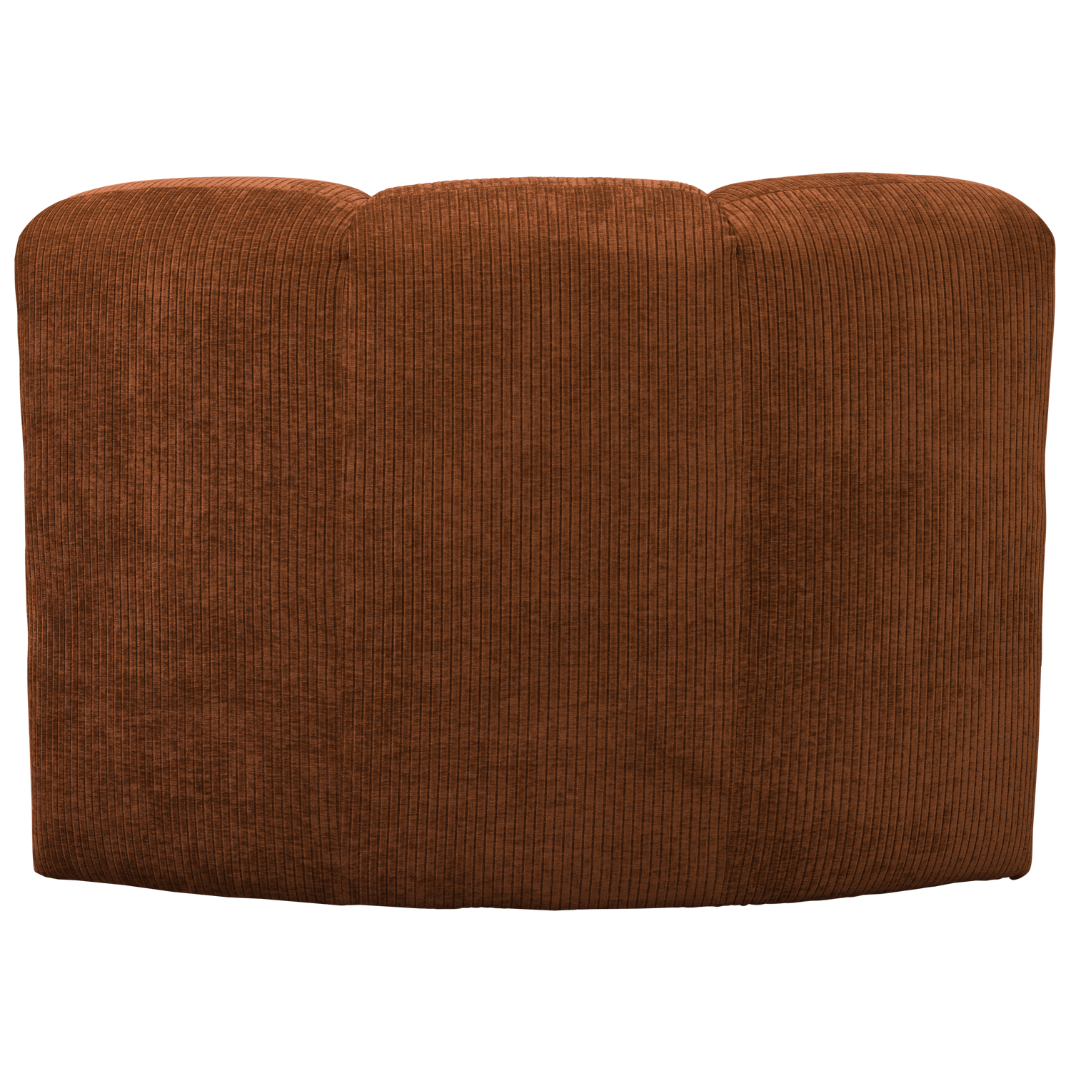 Modulaire bank MOJO BENCH - hoekelement roestbruin corduroy