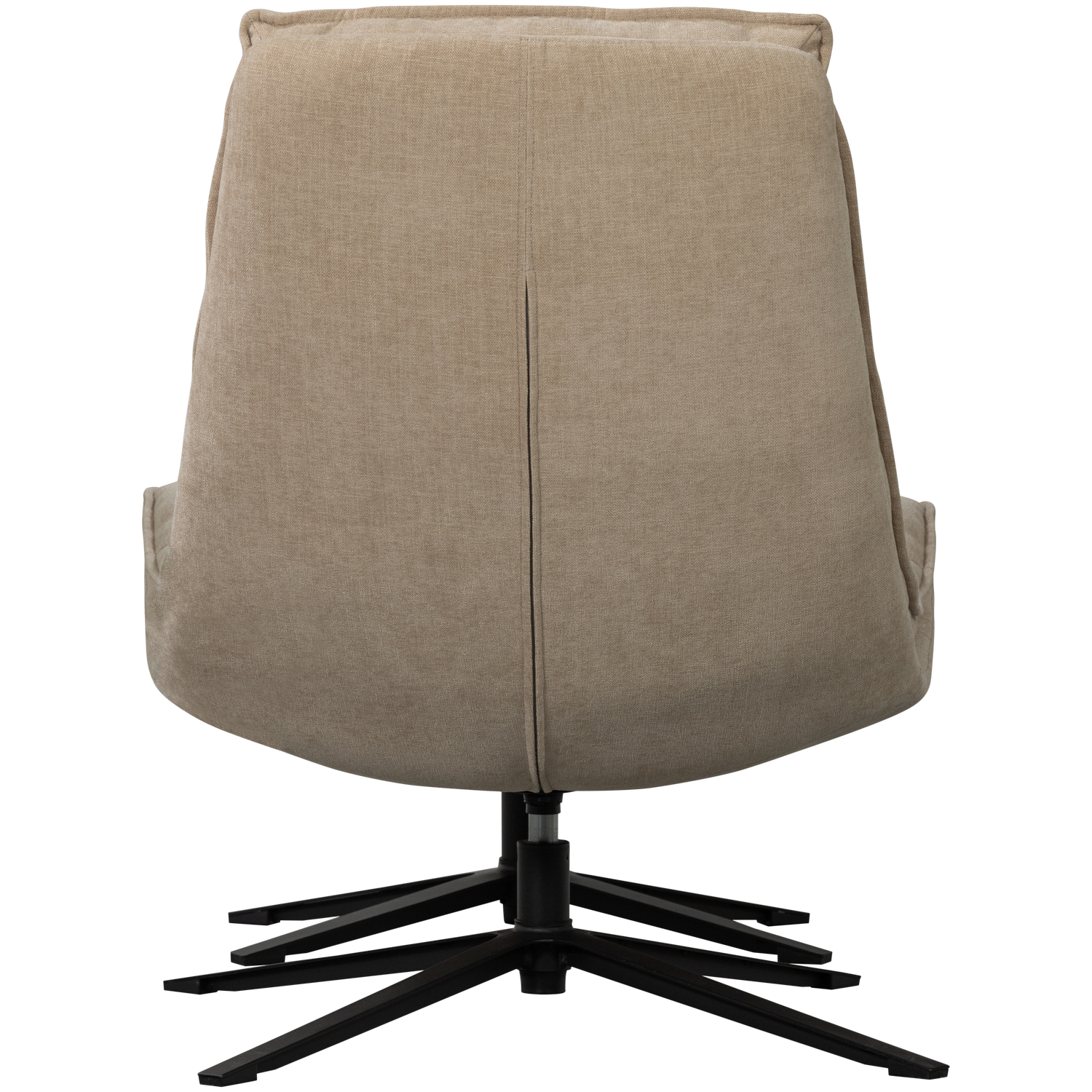 Drehstuhl mit Fußstütze KUBE beige