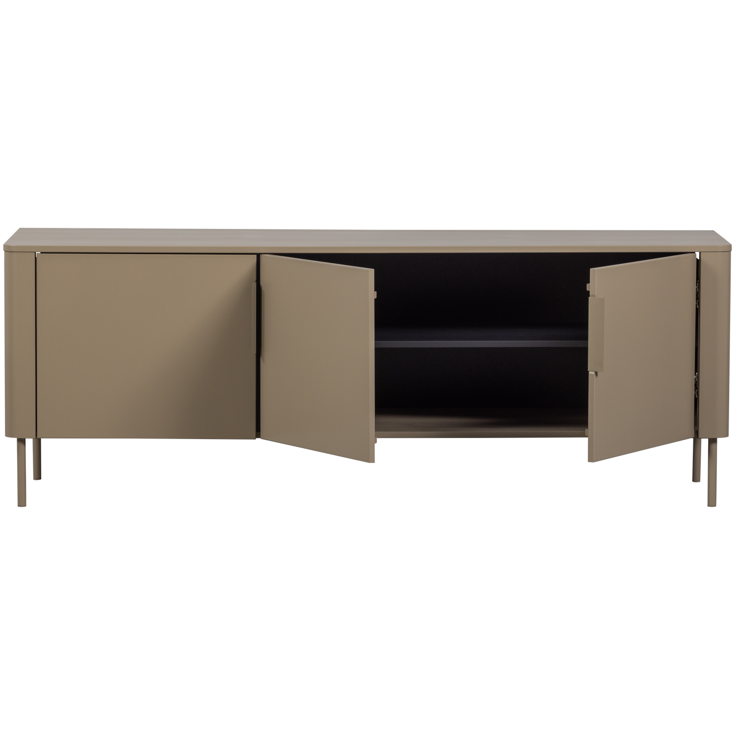 Beige RTV-kast GUNNAR