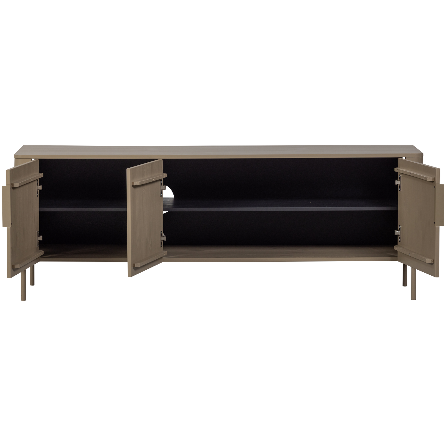Beige RTV-kast GUNNAR