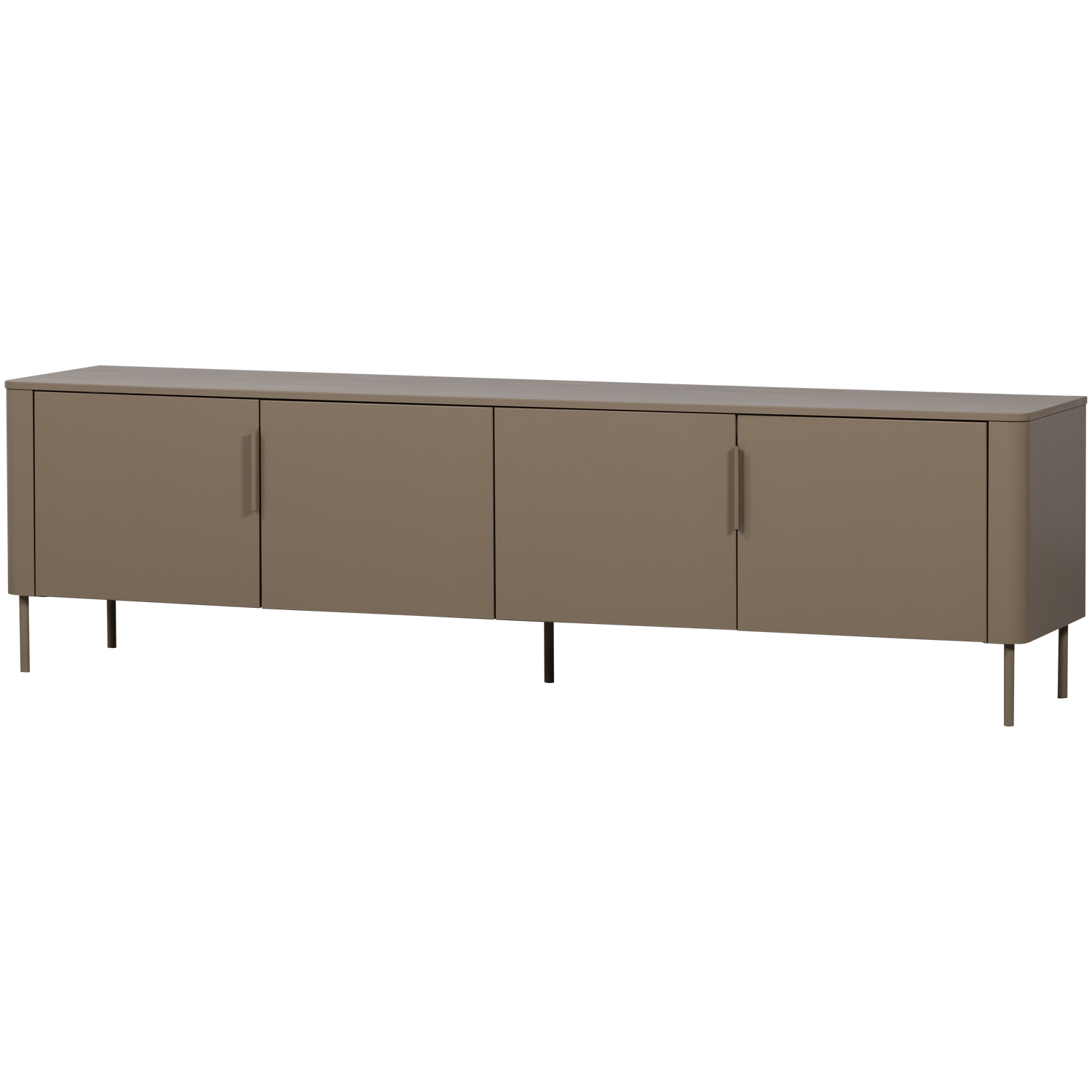 Beige RTV-kast GUNNAR