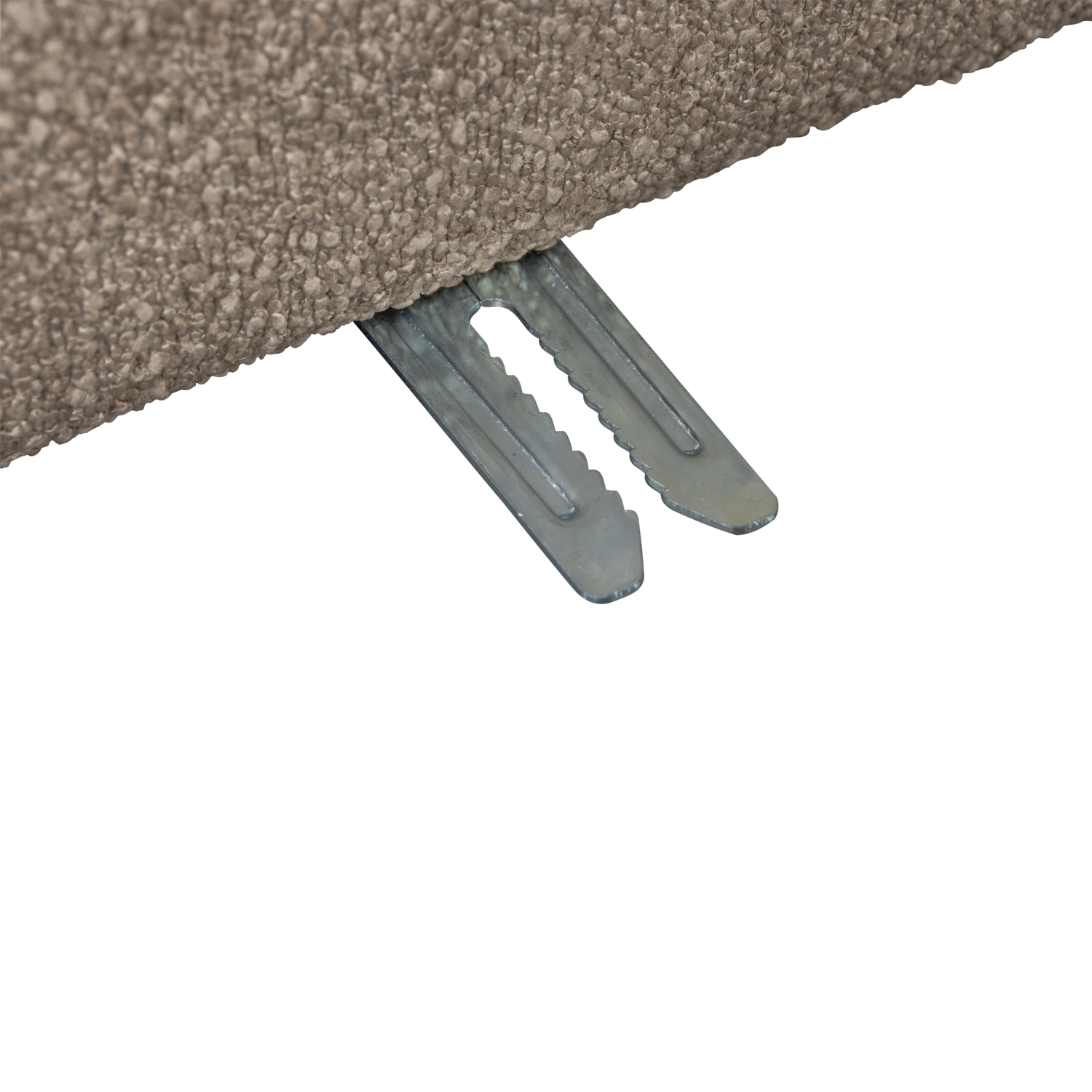 Sofa LAZY - module eindstuk rechts beige bouclé