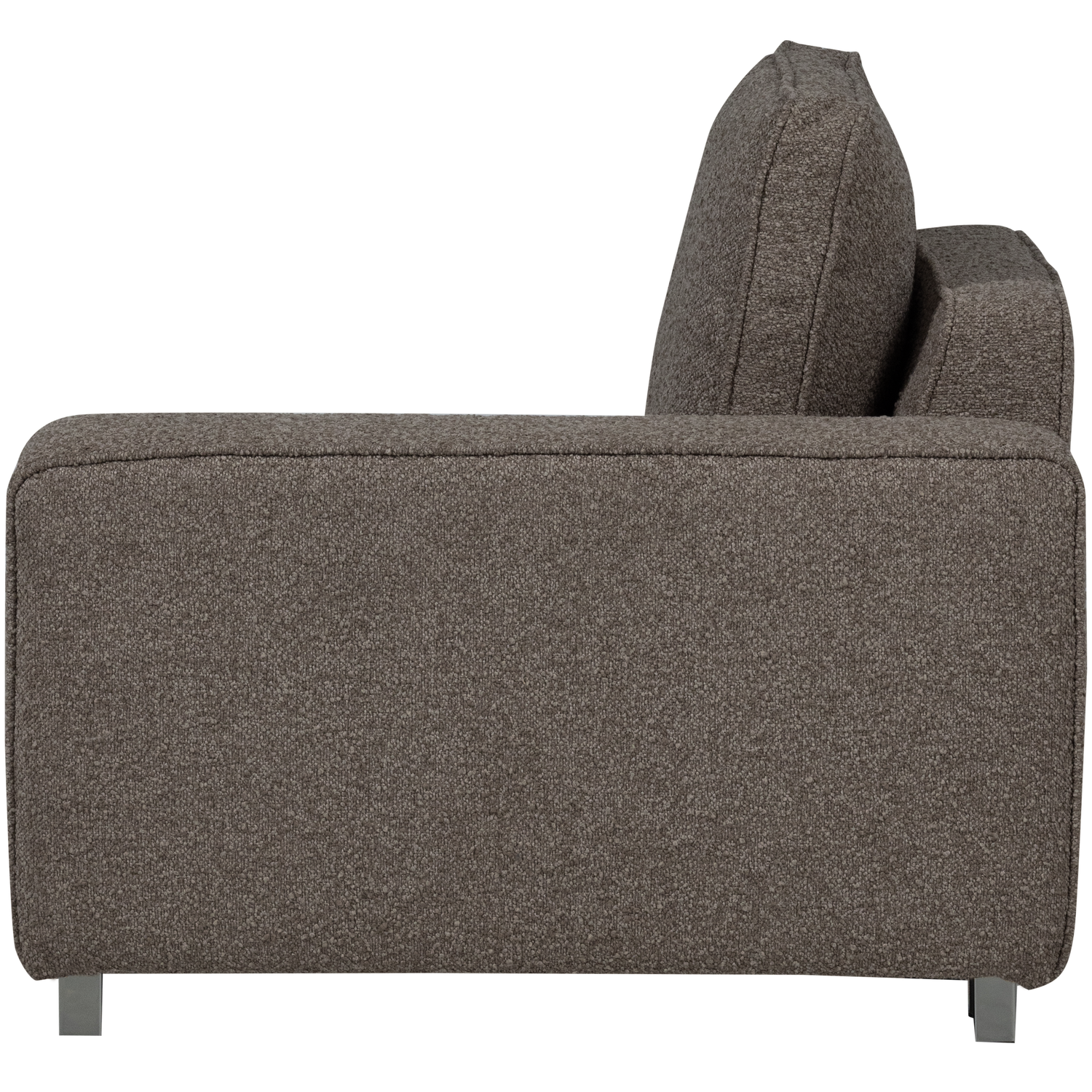 Sofa LAZY - moduł końcowy prawostronny antracytowy bouclé – Woood