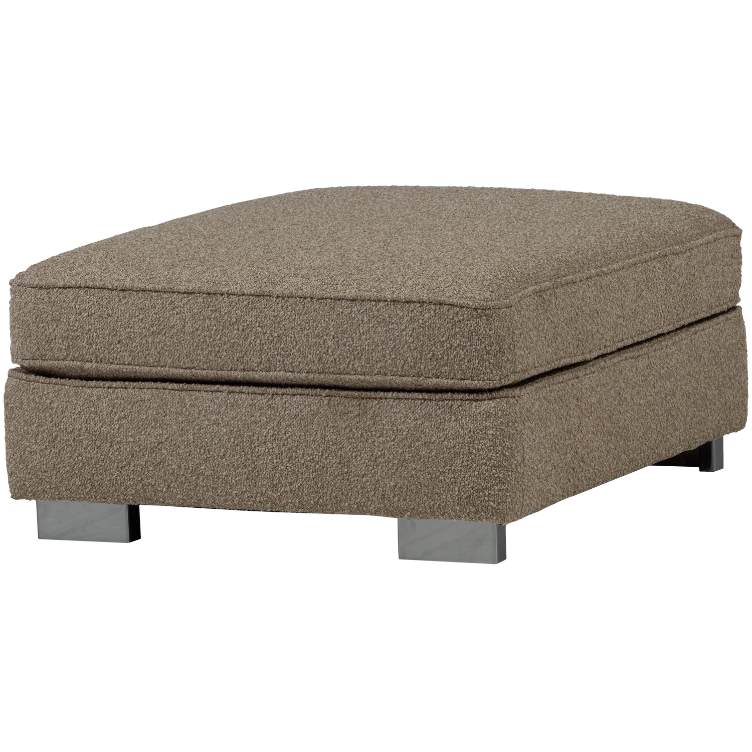 Puf LAZY beżowy bouclé – Woood