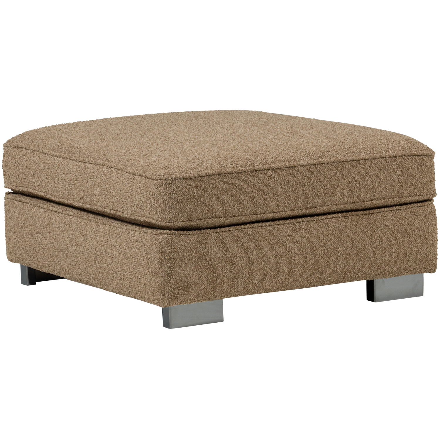 Puf LAZY brązowy bouclé – Woood