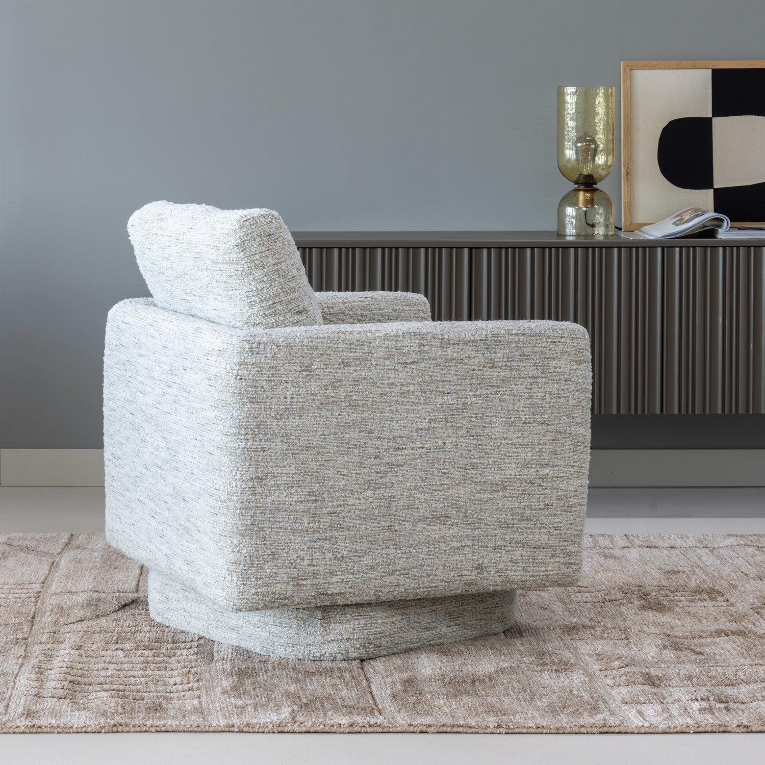 Drehstuhl OSKA beige Melange
