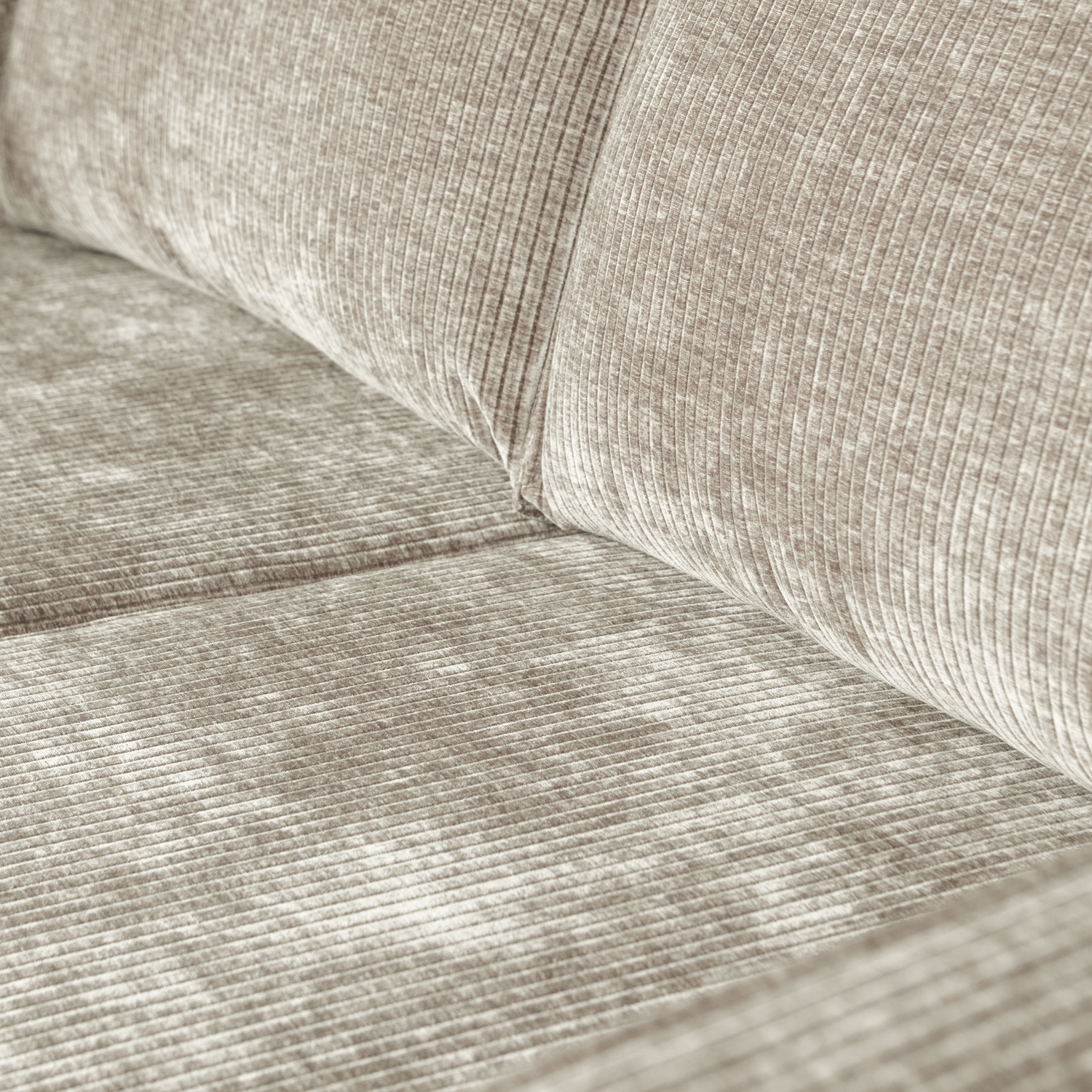 Sofa 3-Sitzer RODEO sandfarbener Cord