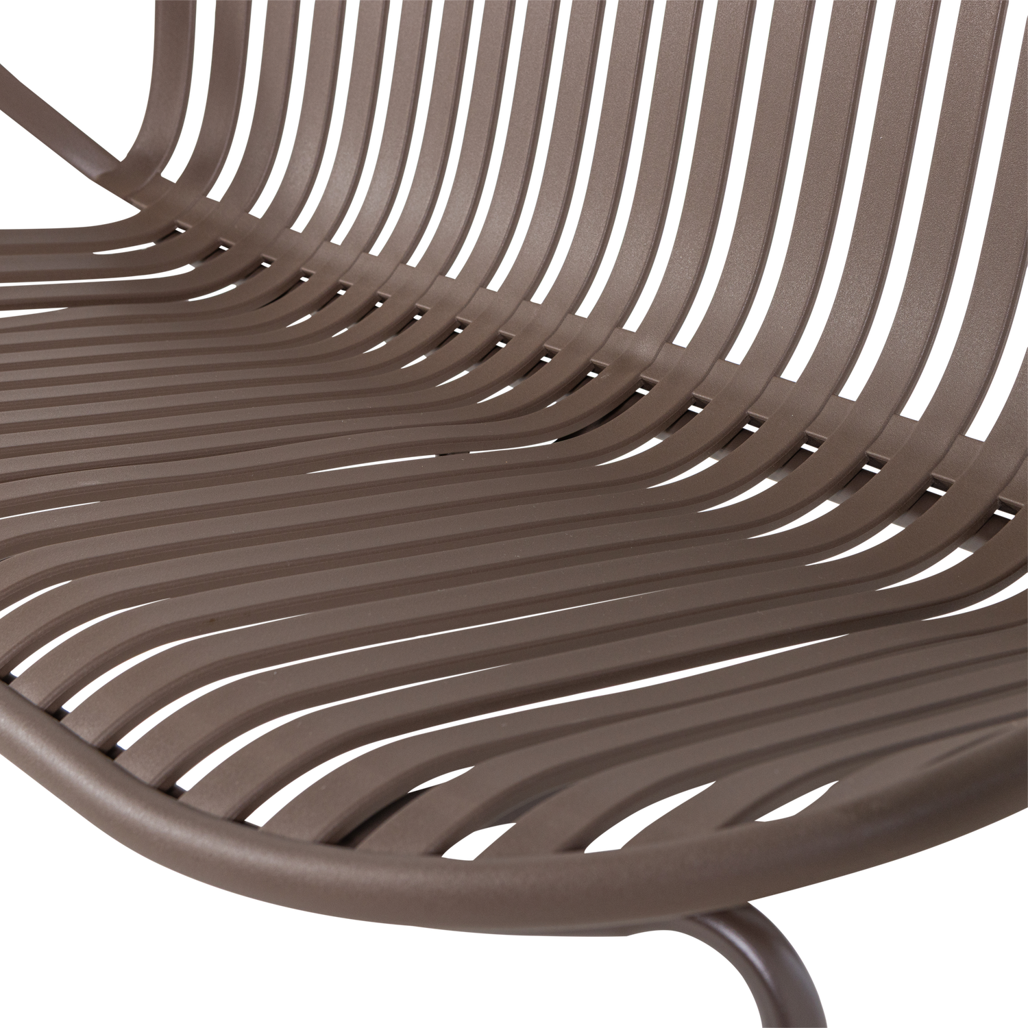 BRUCE Brown 2-Seater Garden Sofa