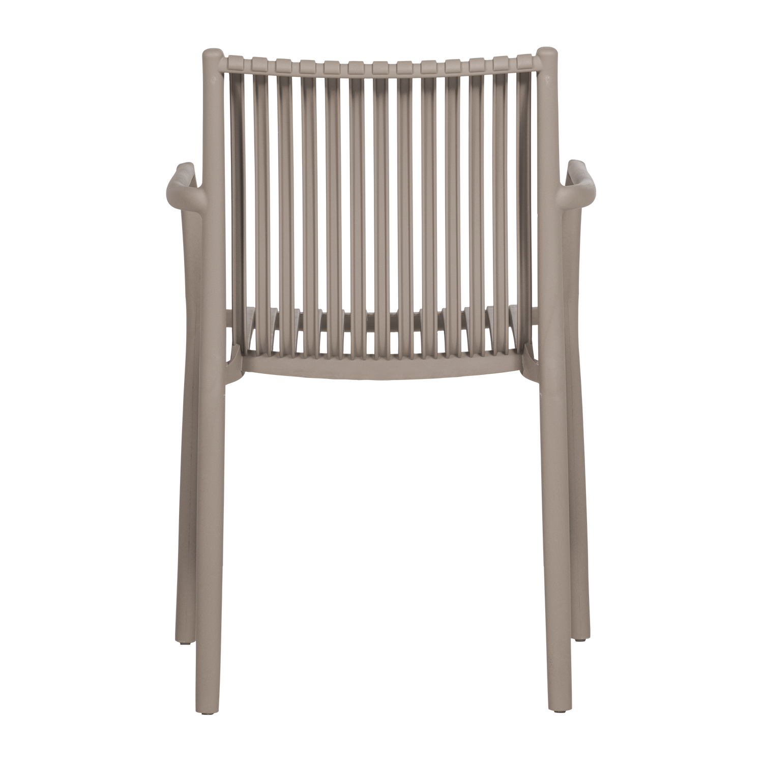 Krzesło zewnętrzne EASY piaskowy – styl minimalistyczny