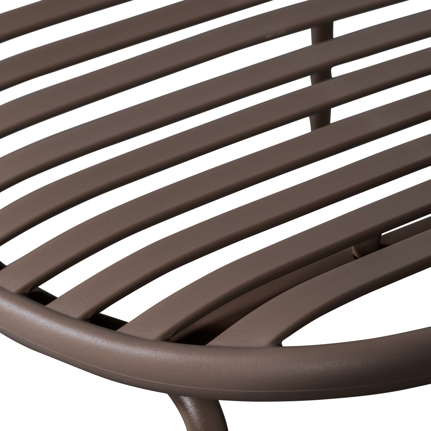 Gartenstuhl mit Fußstütze BRUCE braun
