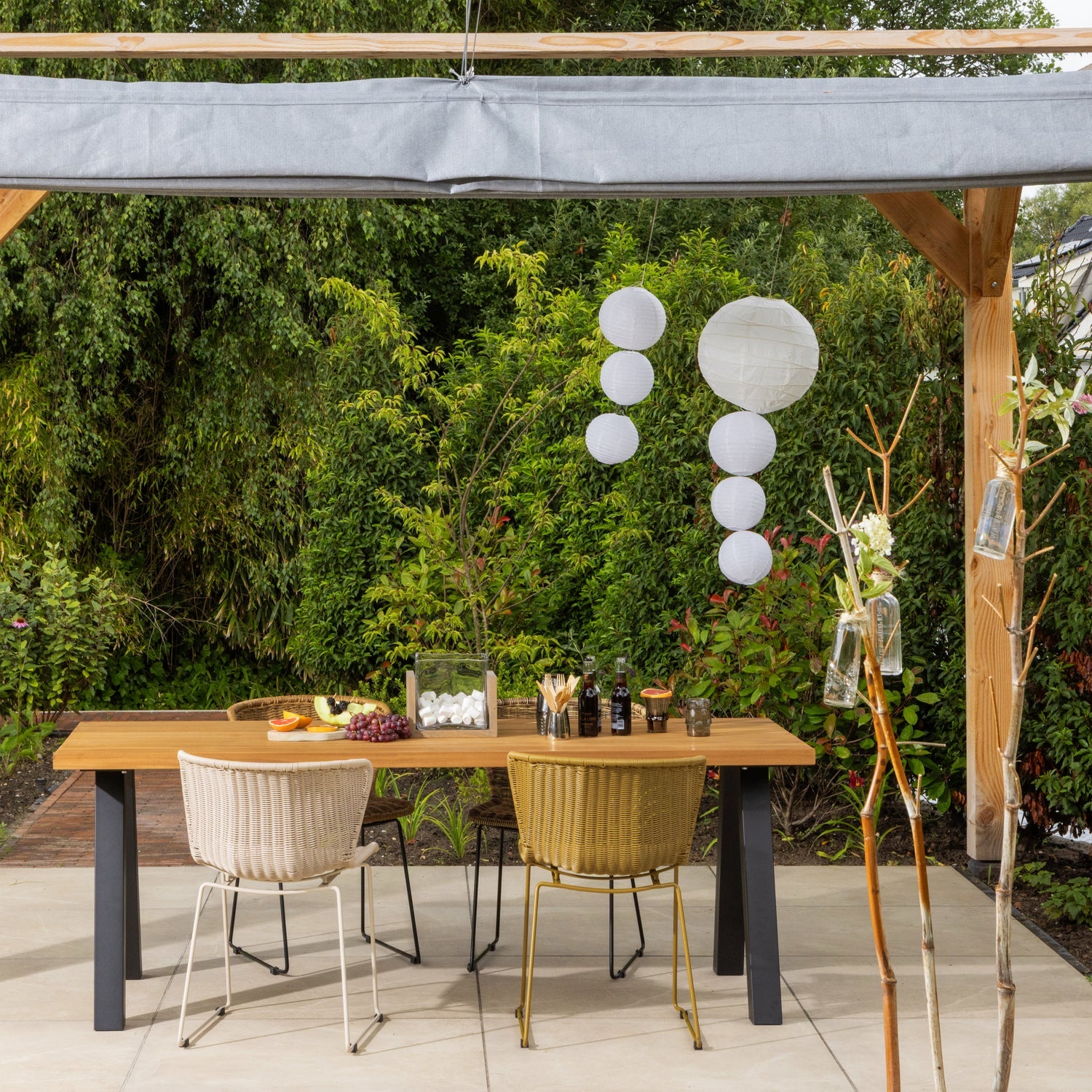 Gartenstuhl-Set WINGS sandfarben