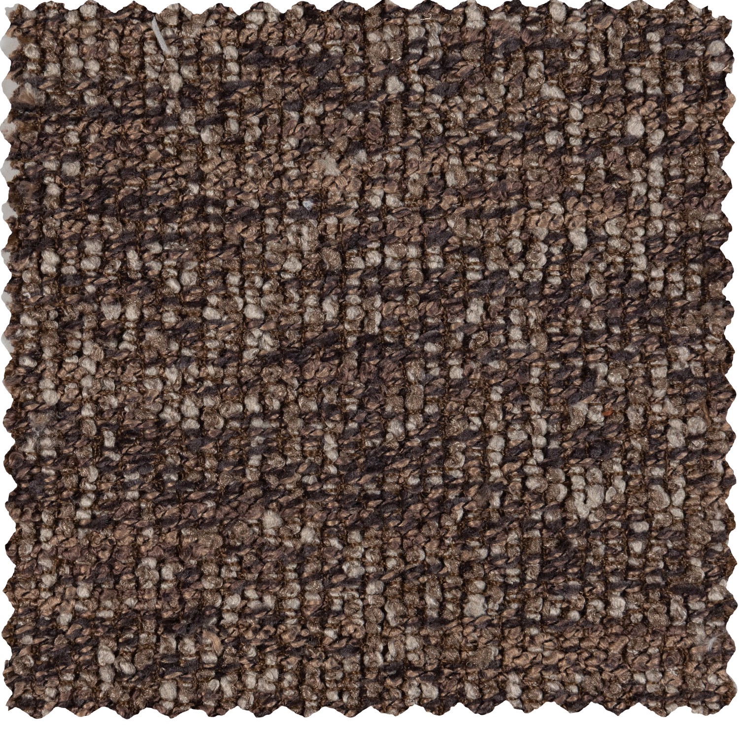 Kissen BEAN braun meliert