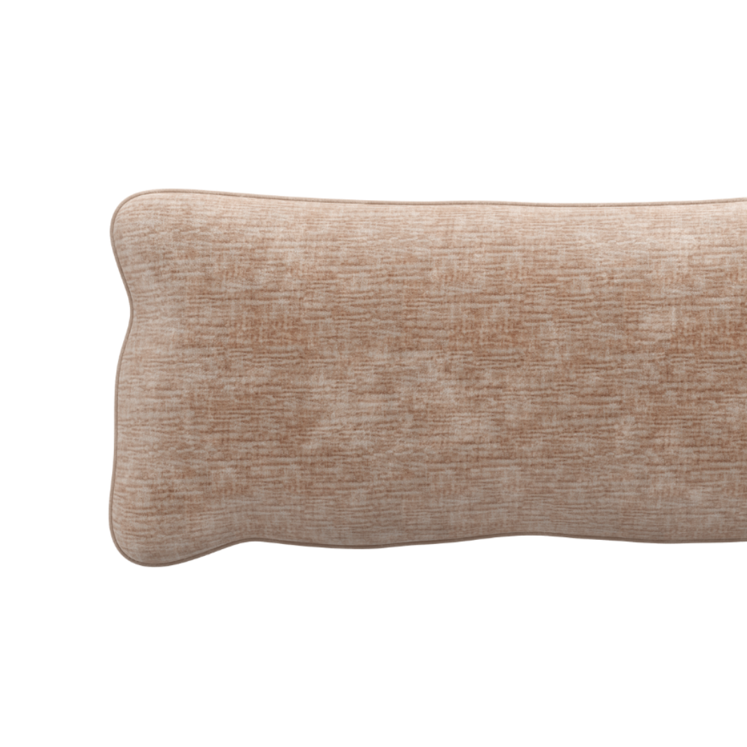 Kussen BEAN lichtbeige chenille