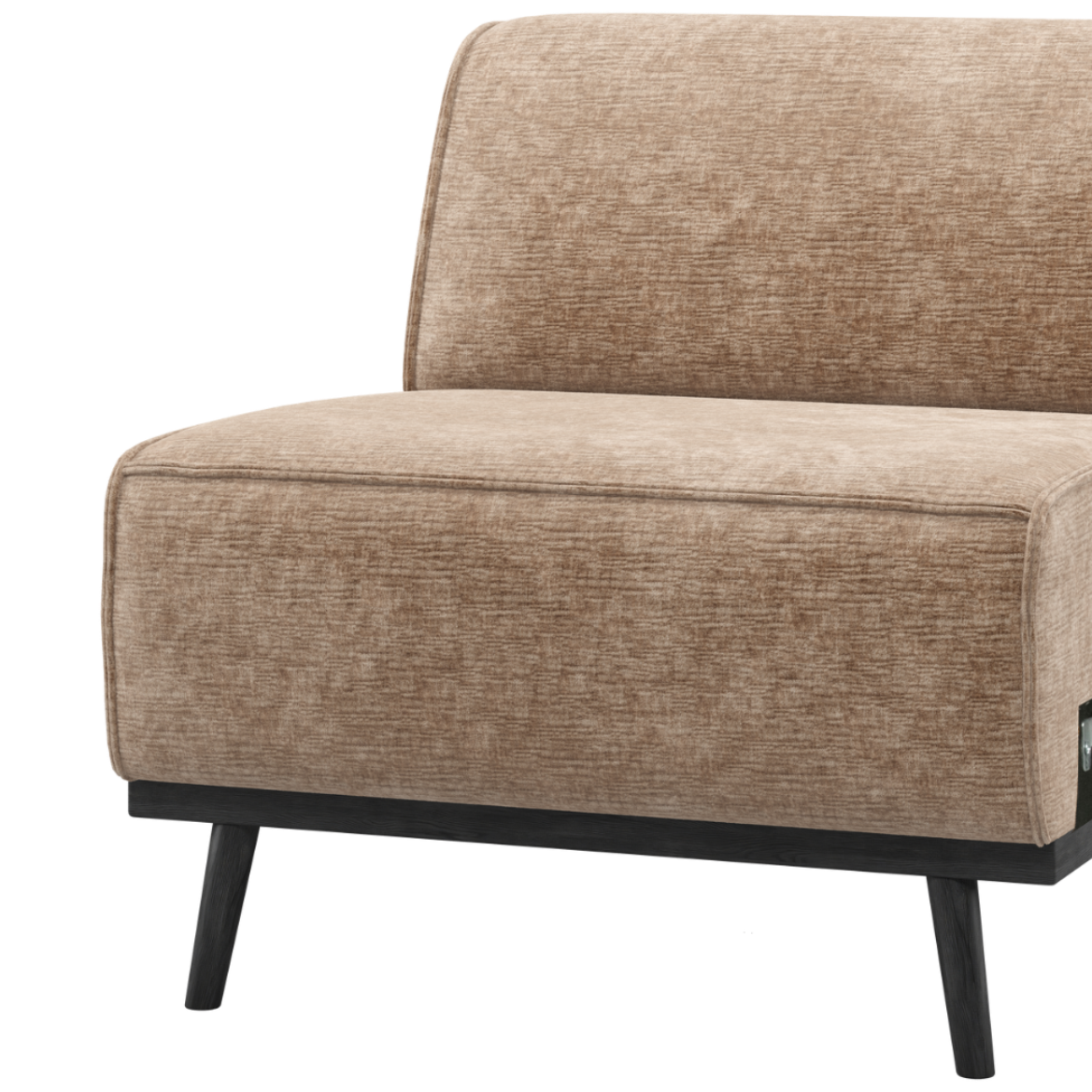 Modulaire bank STATEMENT donkerbeige chenille