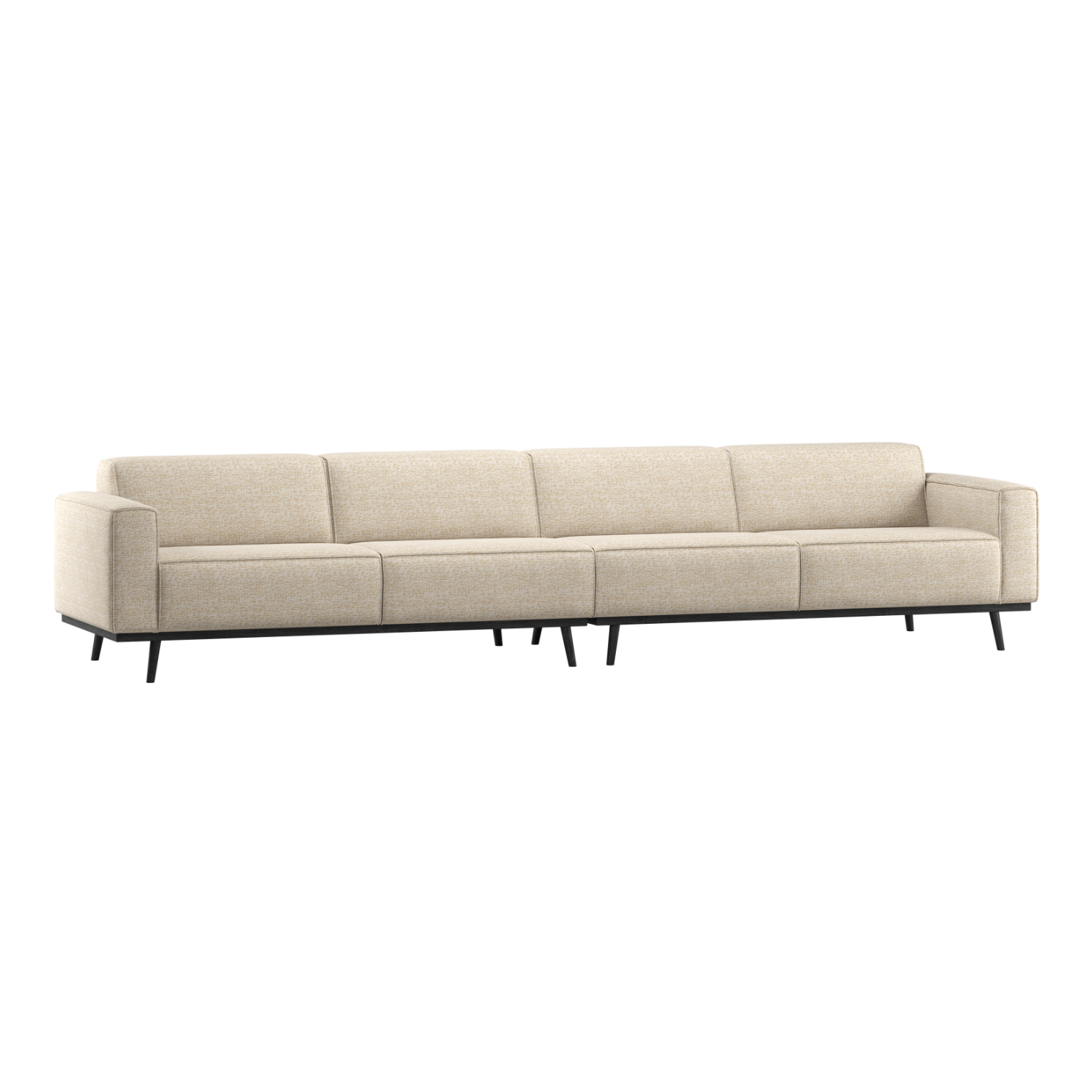 Sofa 4-persoons STATEMENT beige melange